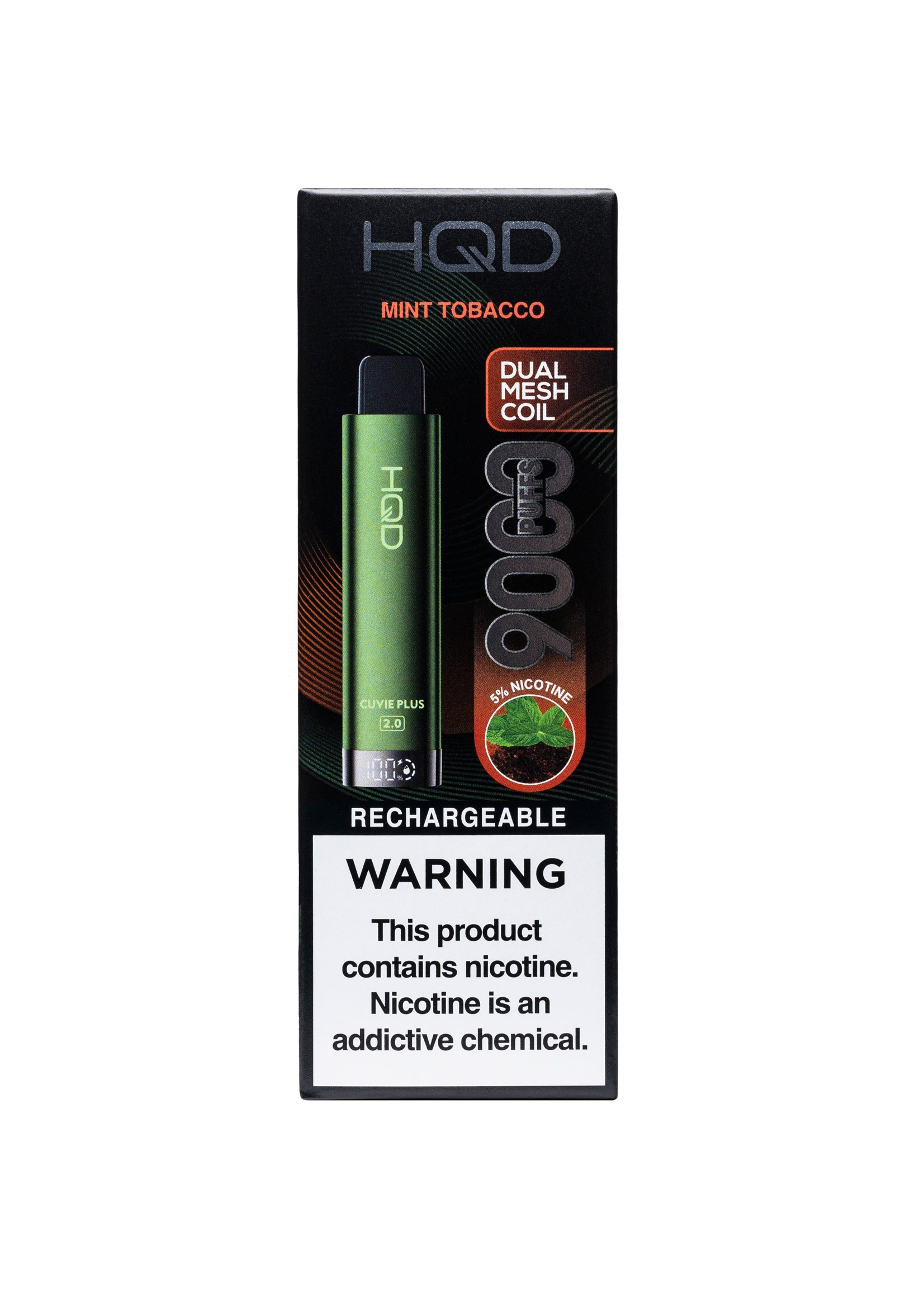 HQD Cuvie Plus 2.0 Mint Tobacco