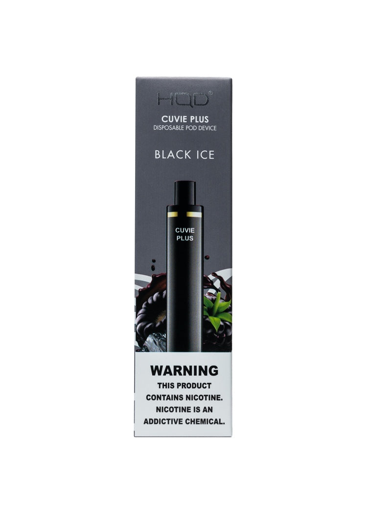 HQD Cuvie Plus Black Ice | GetPop HQD Cuvie Plus Black Ice | GetPop