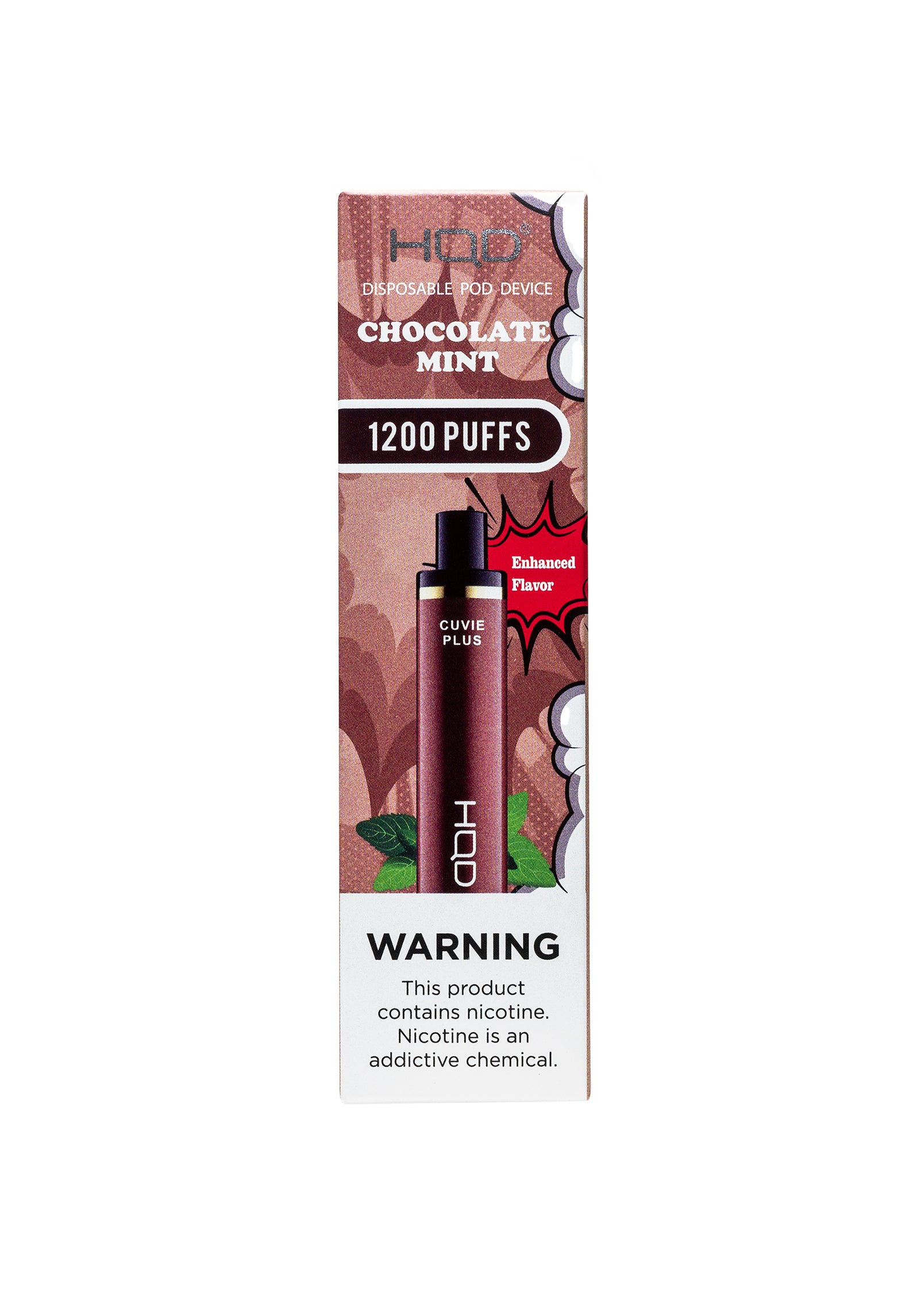 HQD Cuvie Plus Chocolate Mint | GetPop