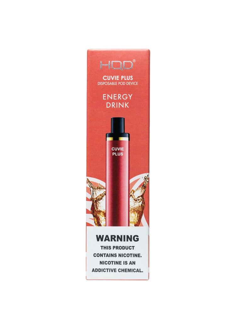 HQD Cuvie Plus Energy Drink | GetPop HQD Cuvie Plus Energy Drink | GetPop