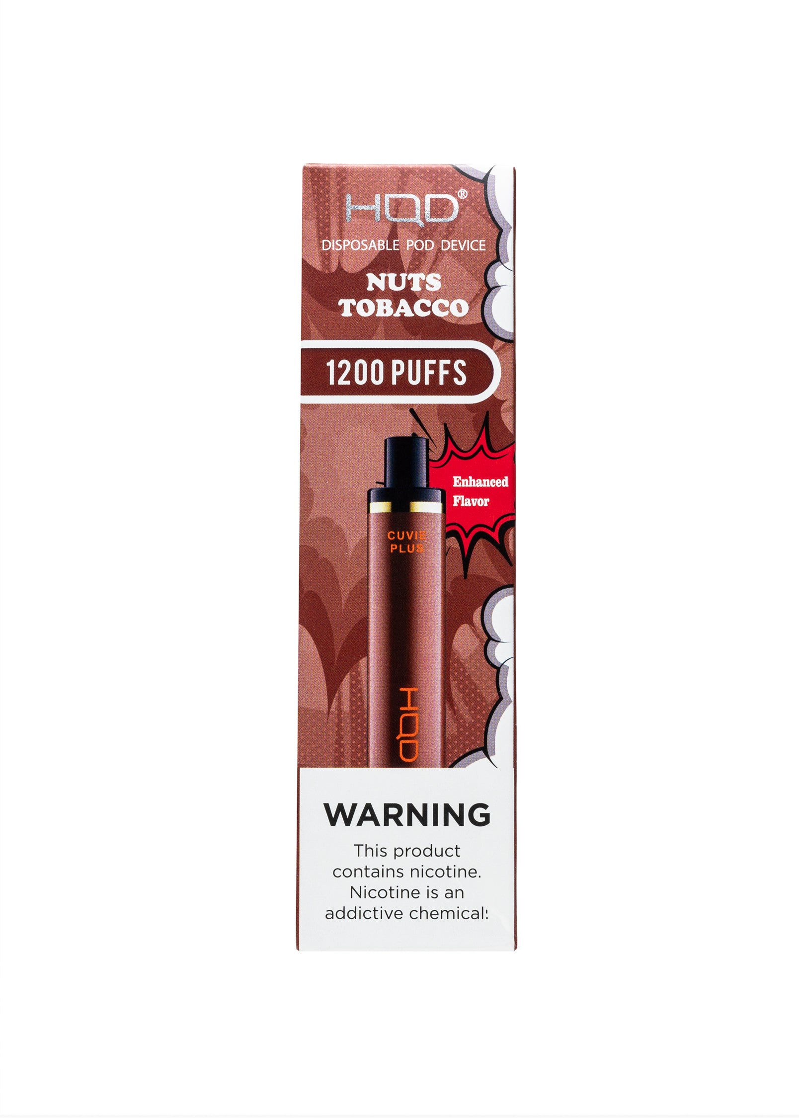 hqd cuvie plus tobacco HQD Cuvie Plus Nuts Tobacco