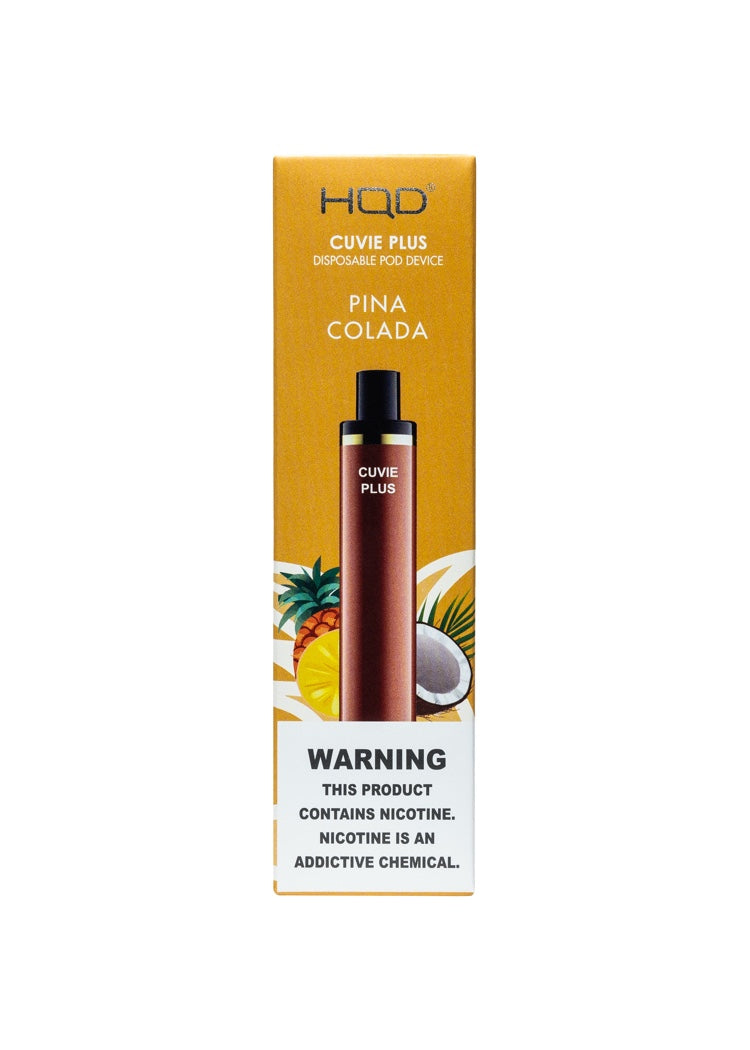 elf bar vape uk Hqd Cuvie Plus Grapey 5.0ml Disposable Pod HQD Cuvie Air 4000 Puffs - Peach  Ice main image 1