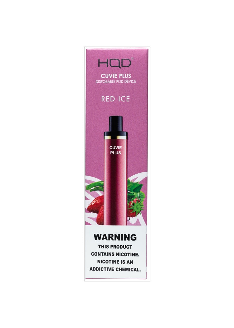 HQD Cuvie Plus Red Ice | GetPop HQD Cuvie Plus Red Ice | GetPop