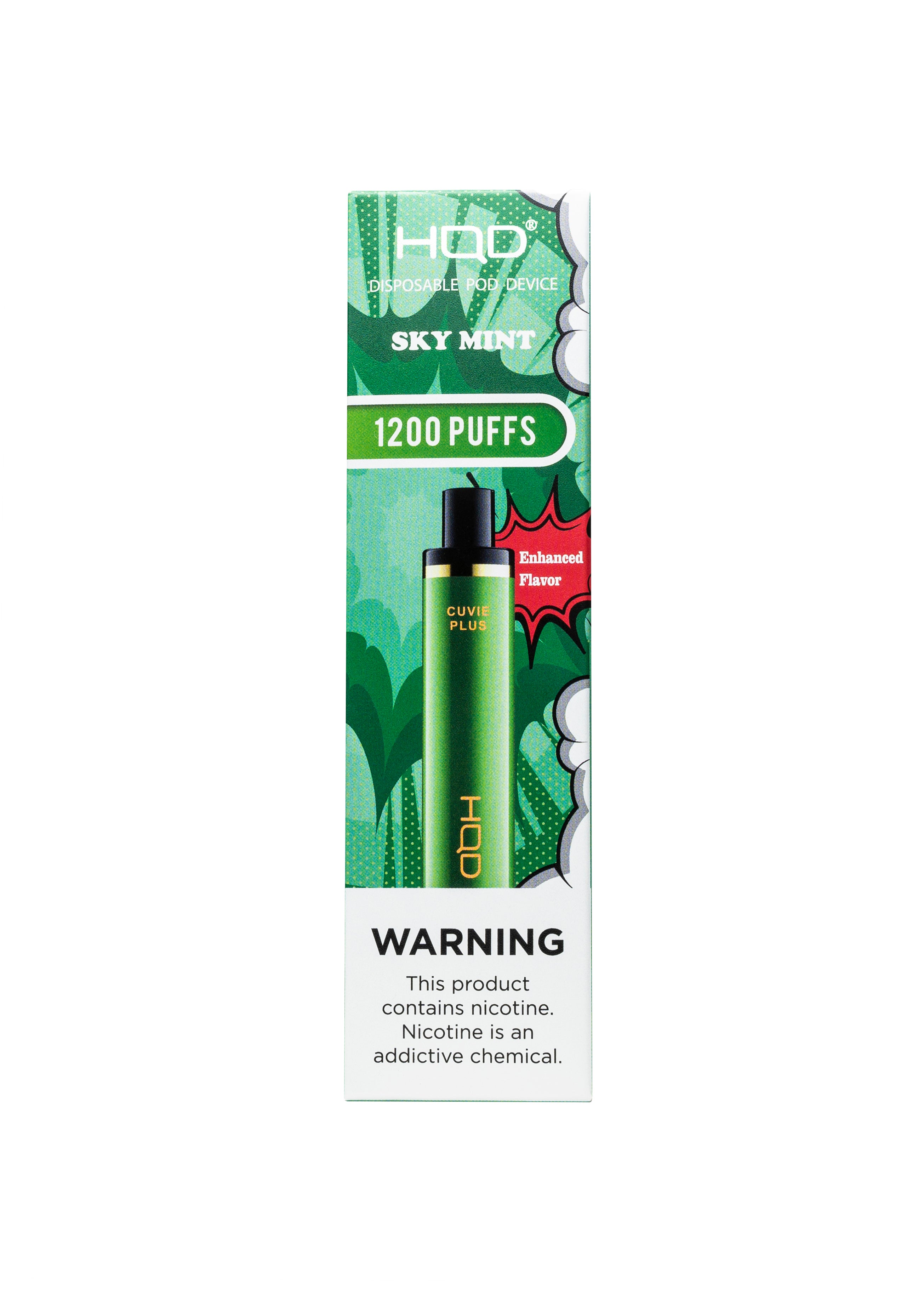 HQD Cuvie Plus Sky Mint | GetPop HQD Cuvie Plus Sky Mint | GetPop