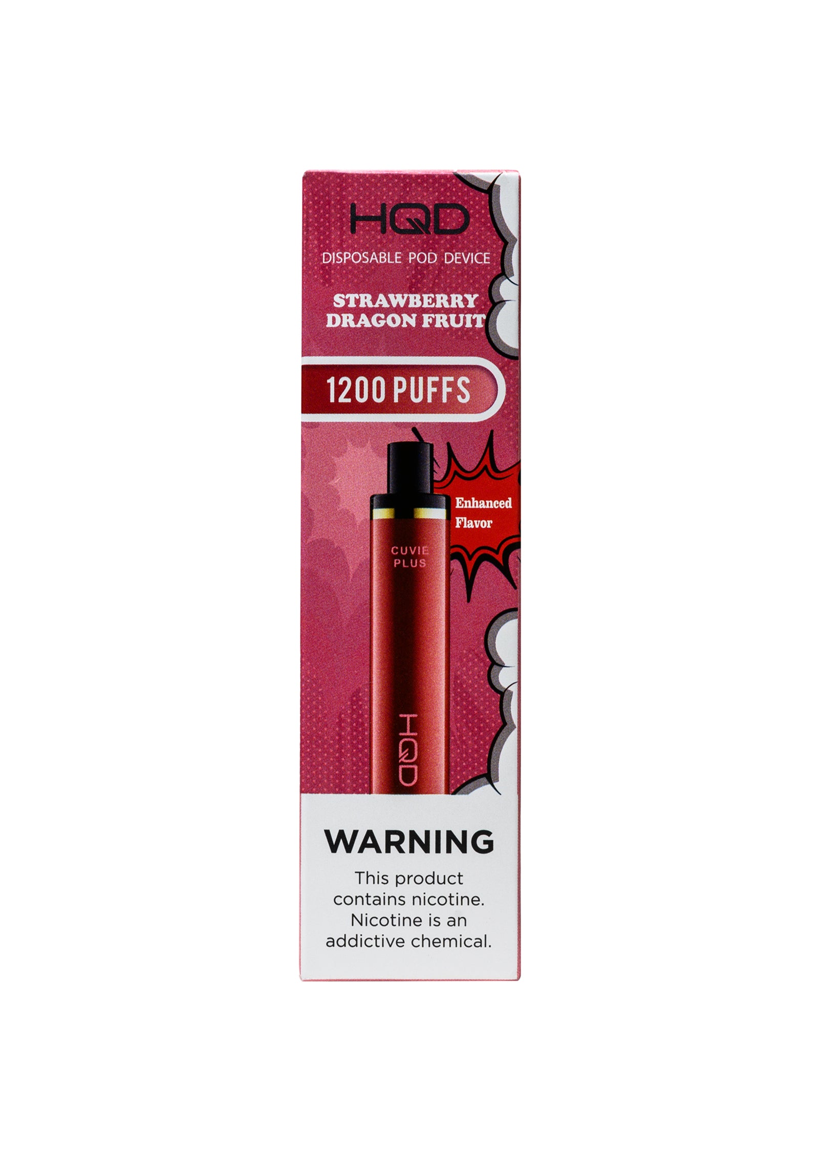 HQD Cuvie Plus Strawberry Dragon Fruit