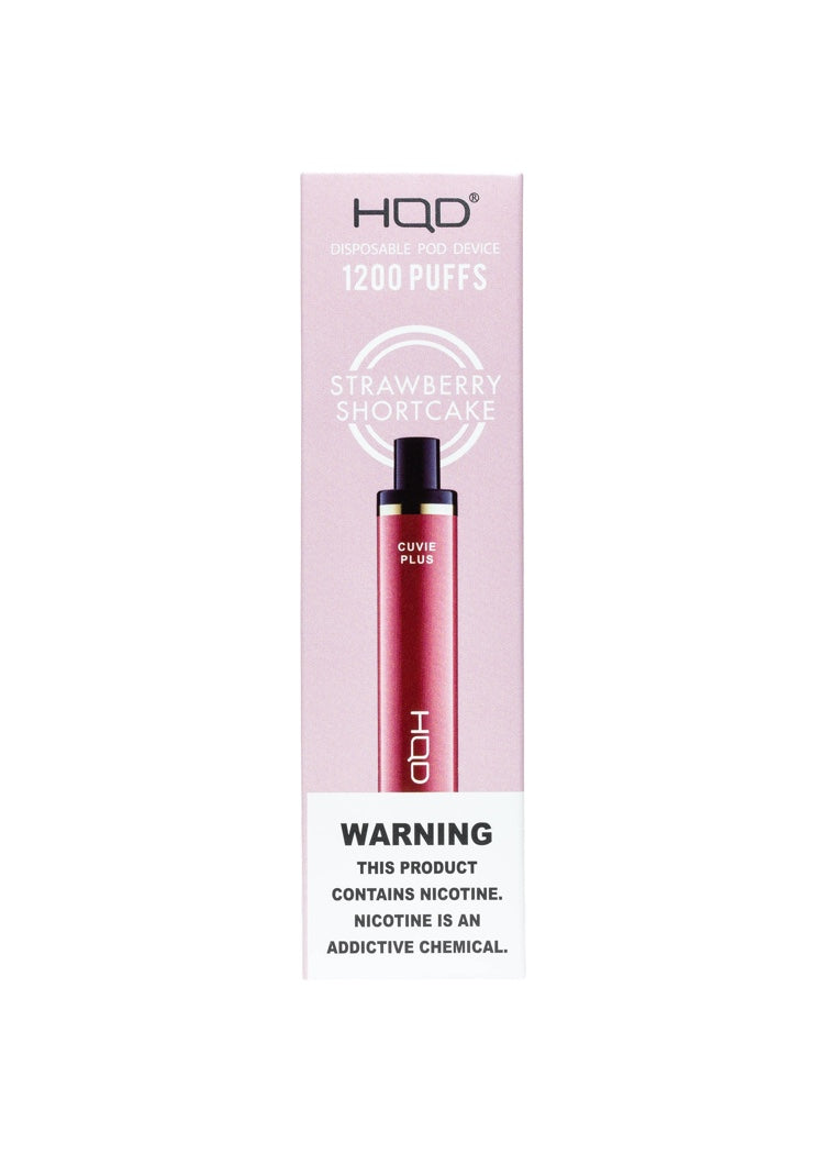 HQD Cuvie Plus Strawberry Shortcake