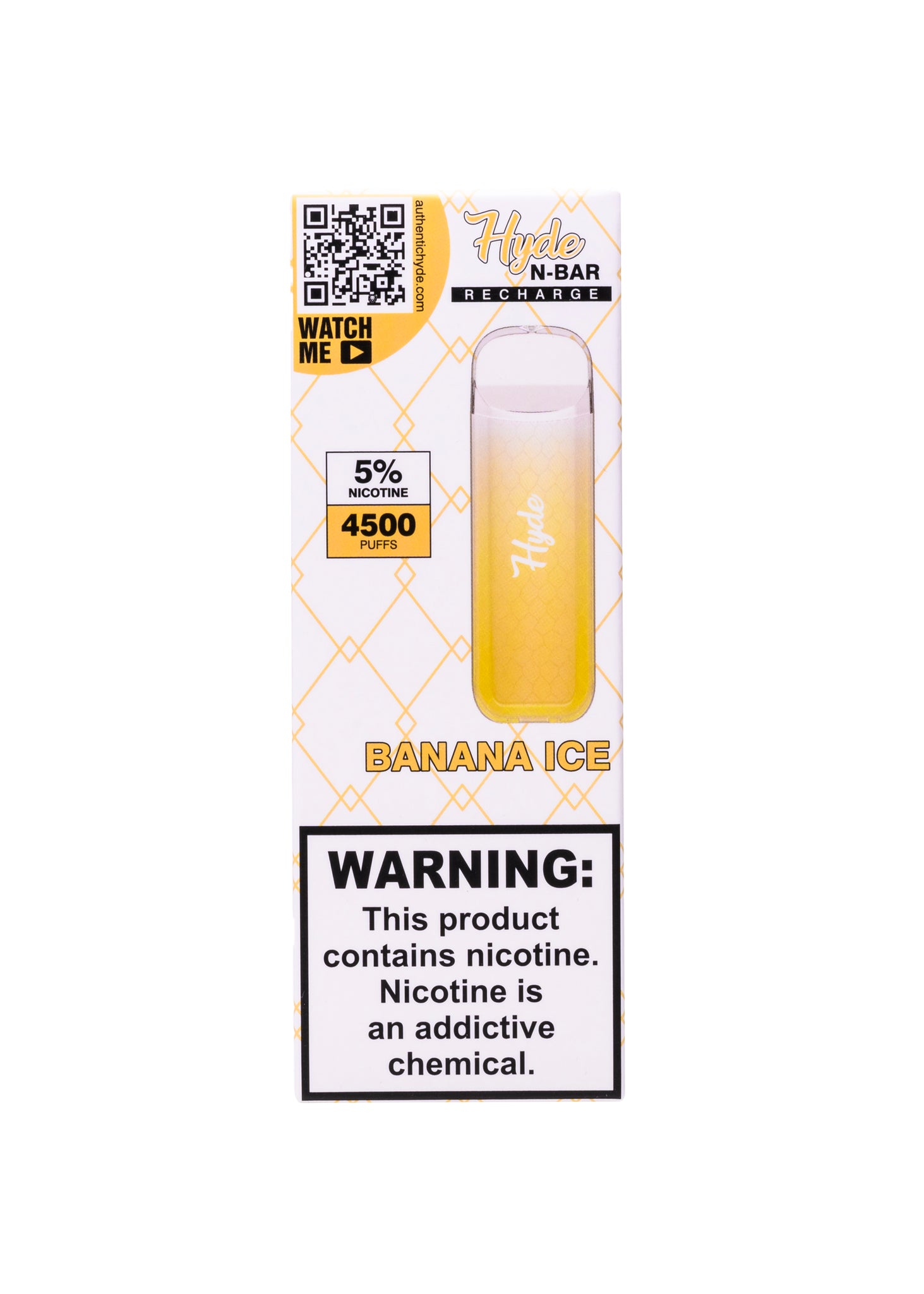 Hyde NBar Recharge Banana Ice GetPop GetPop