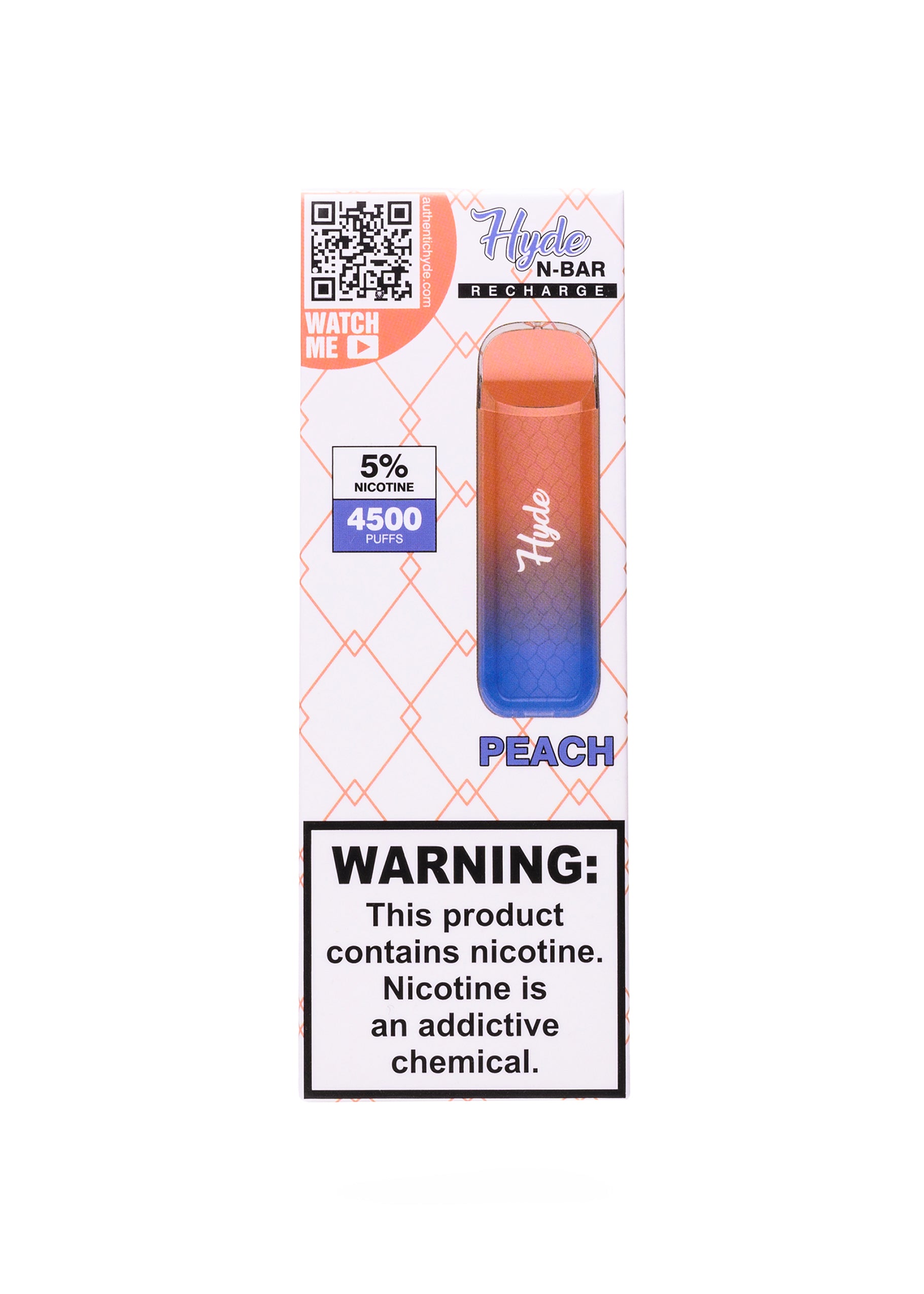 Hyde N-Bar Recharge Peach