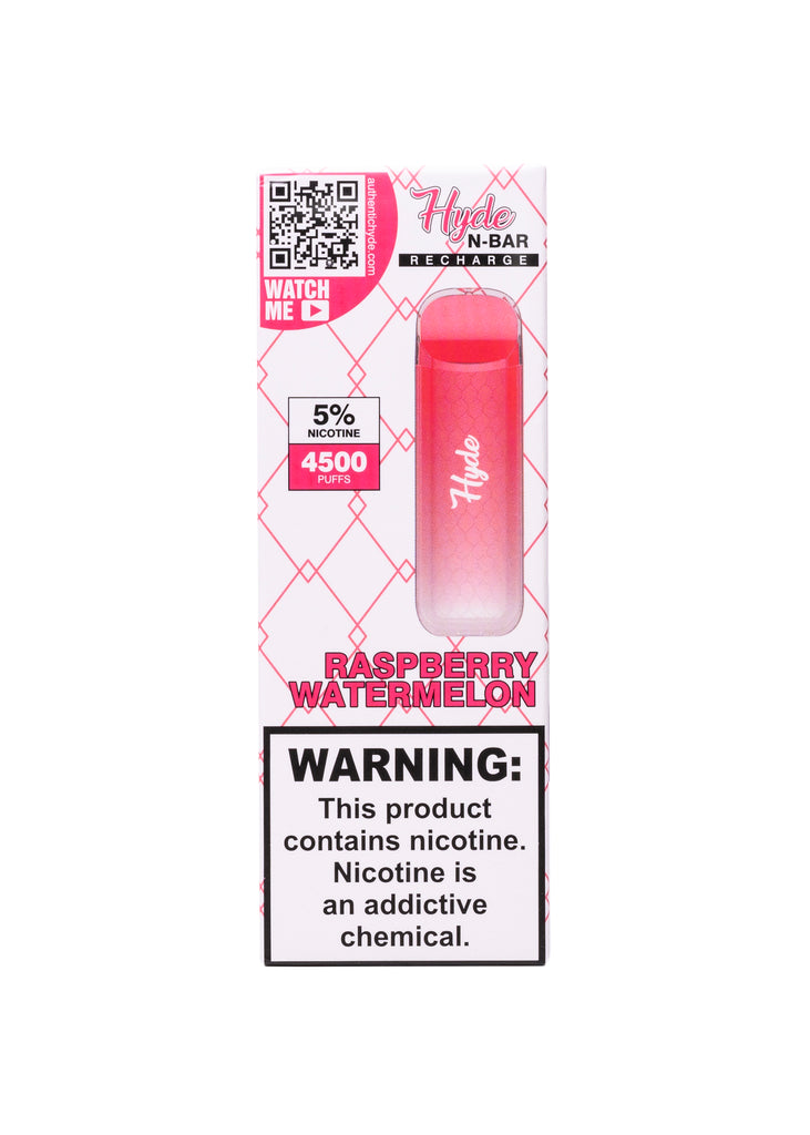 Hyde N-Bar Recharge Raspberry Watermelon | GetPop
