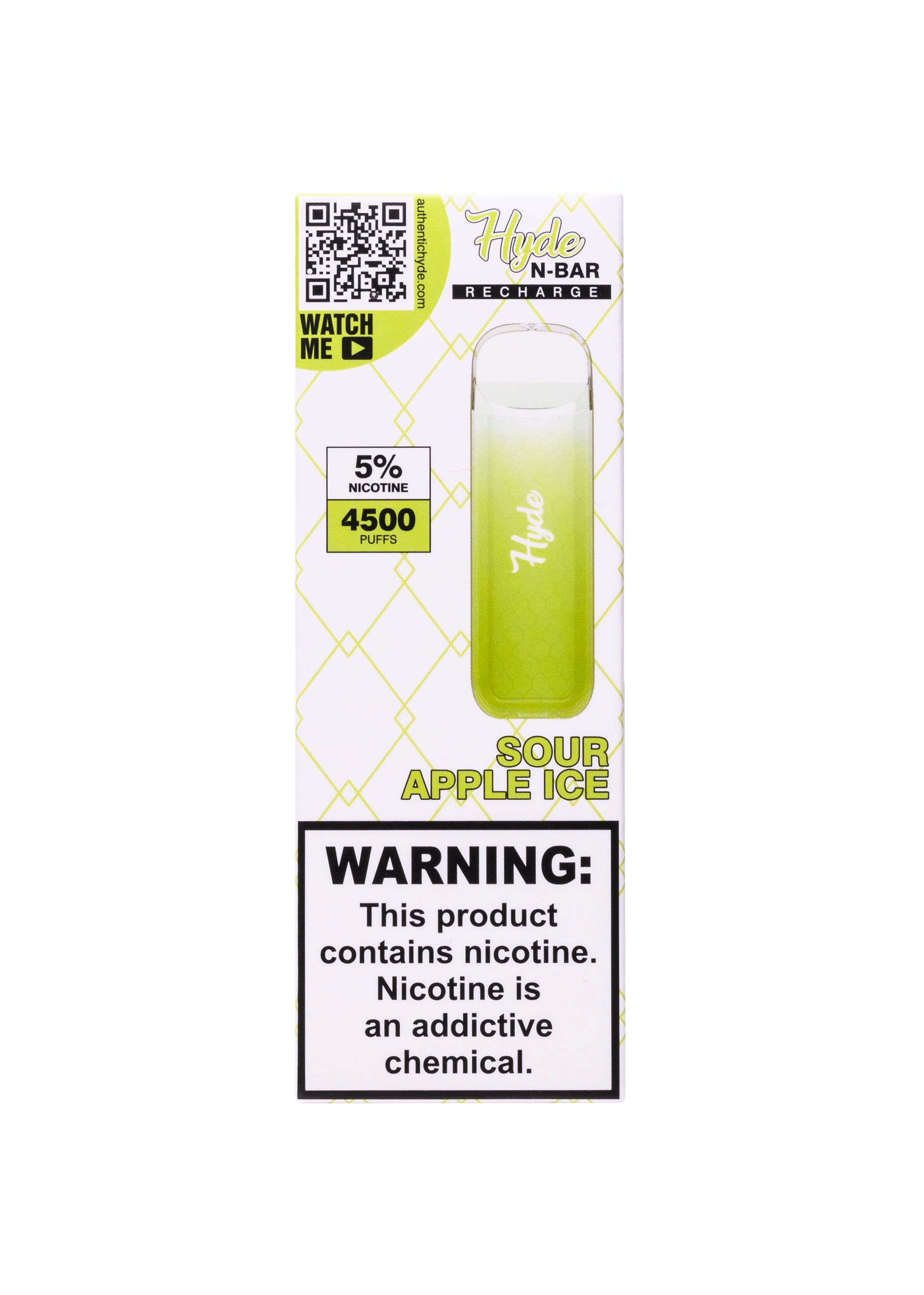 Hyde N-Bar Recharge Sour Apple Ice