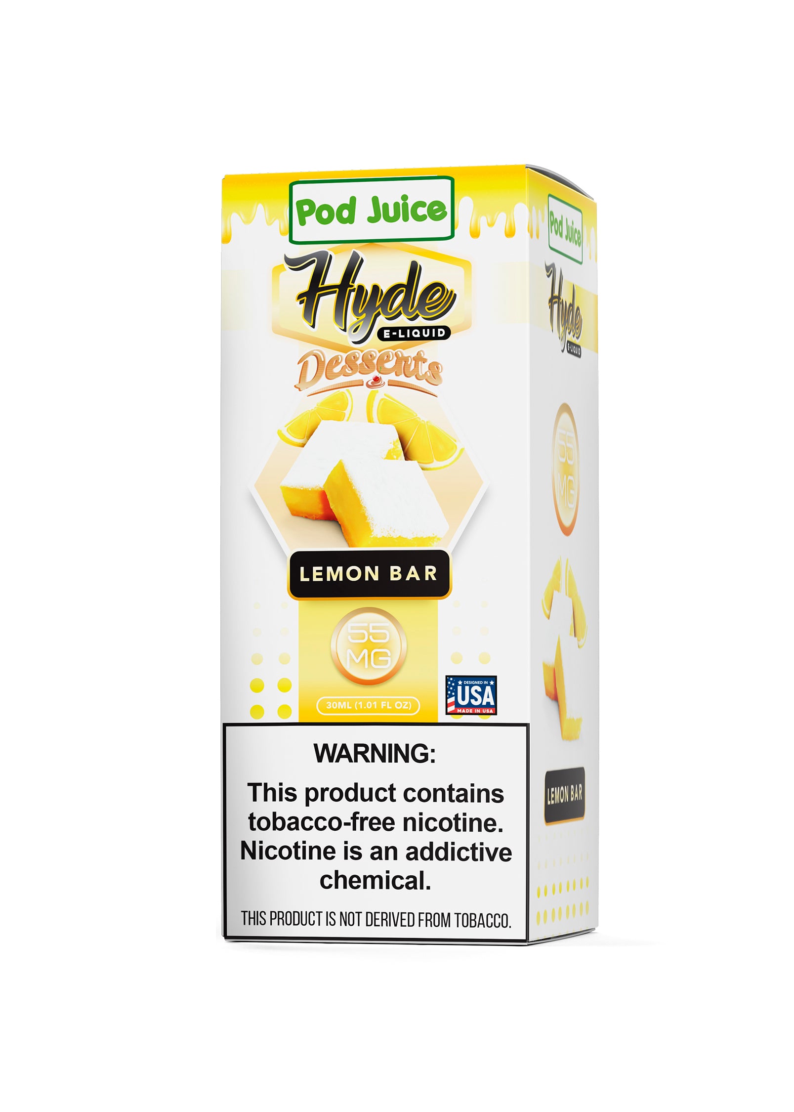 Hyde x Pod Juice Salt Lemon Bar