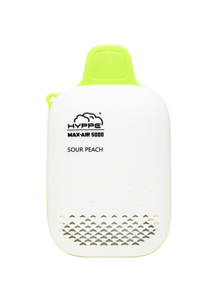Hyppe Max Air 5000 Sour Peach | GetPop Hyppe Max Air 5000 Sour Peach | GetPop