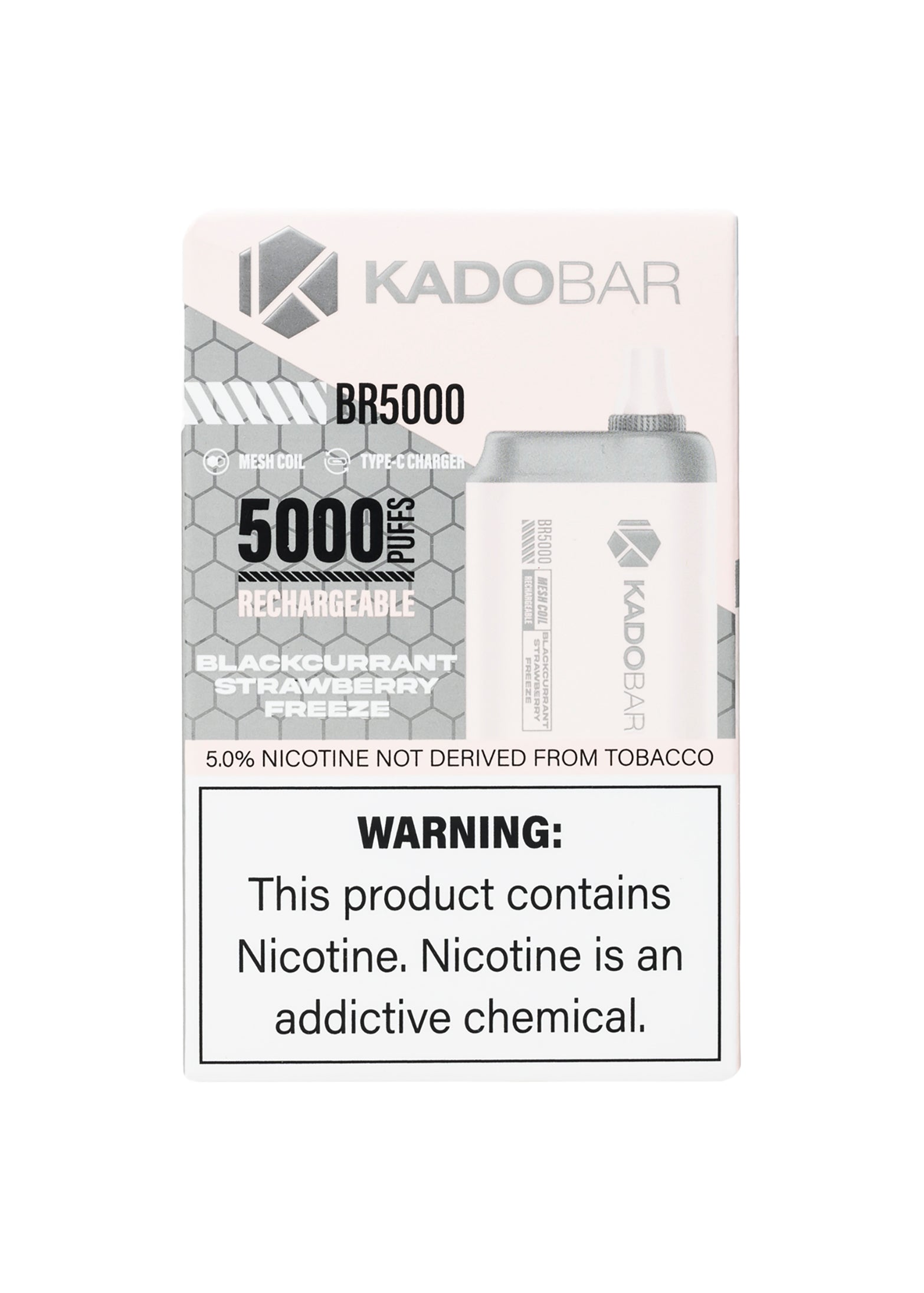 Kado Bar BR5000 Blackcurrant Strawberry Freeze | GetPop