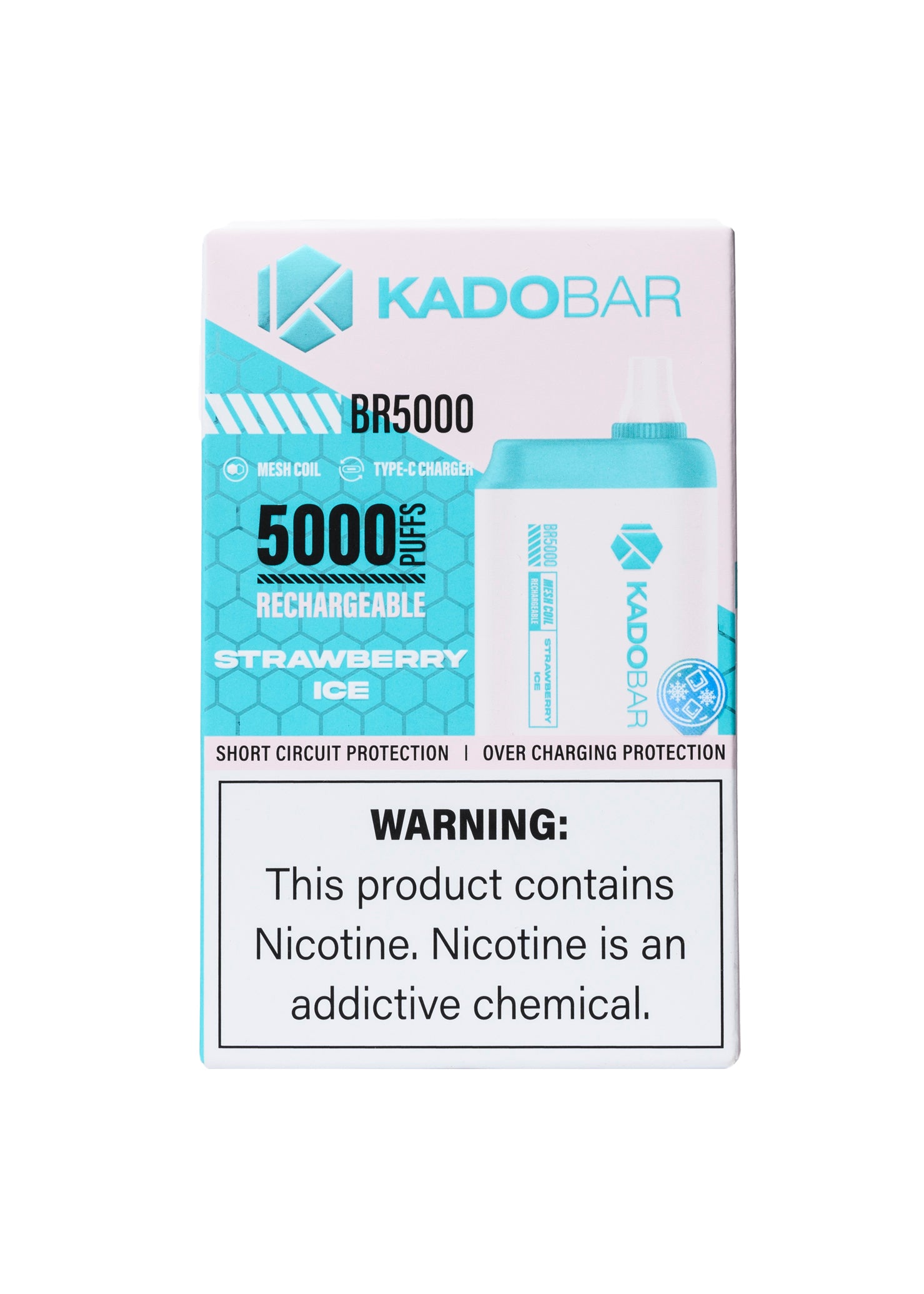 Kado Bar BR5000 Strawberry Ice | GetPop Kado Bar BR5000 Strawberry Ice | GetPop