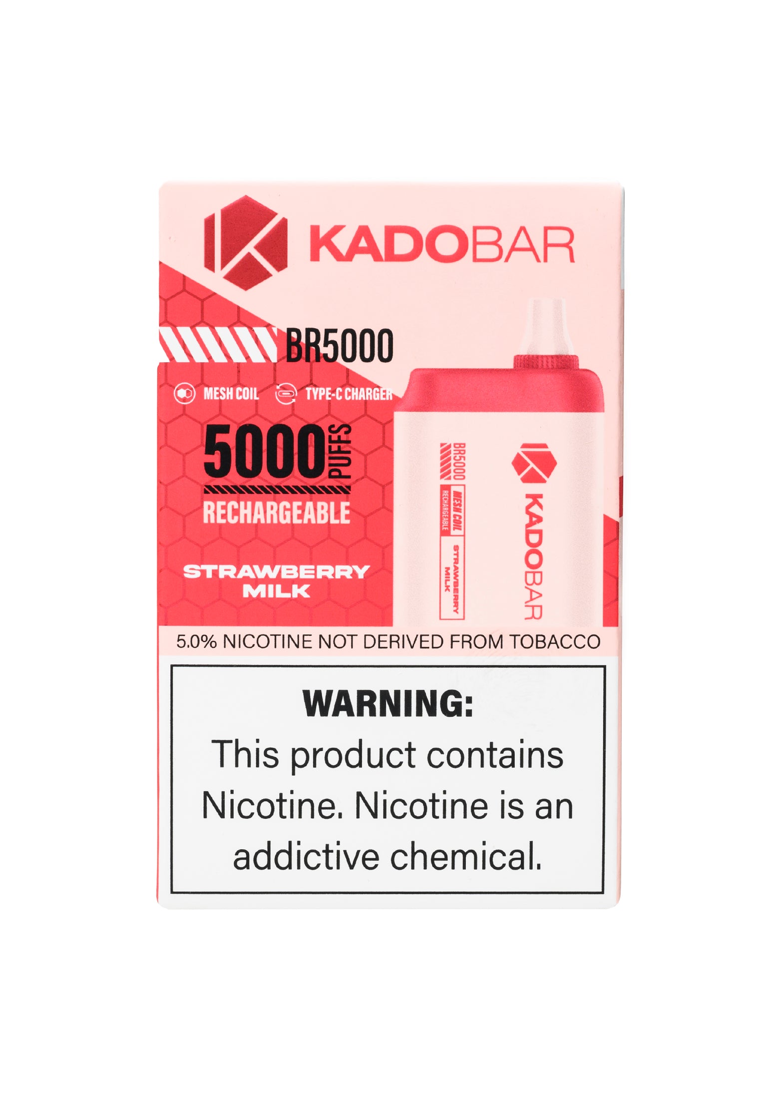 Kado Bar BR5000 Strawberry Milk | GetPop