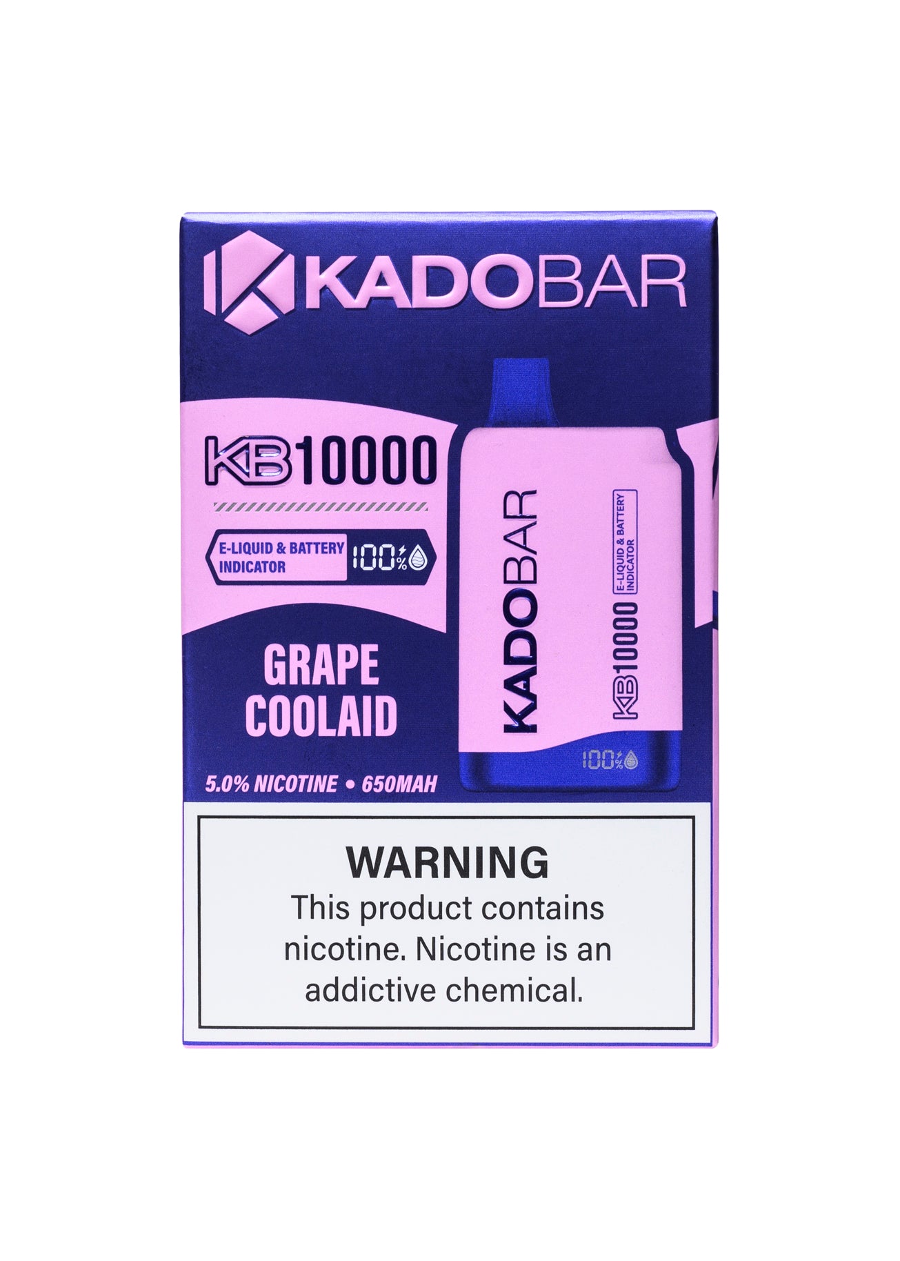Kado Bar KB10000 Grape Coolaid | GetPop Kado Bar KB10000 Grape Coolaid | GetPop