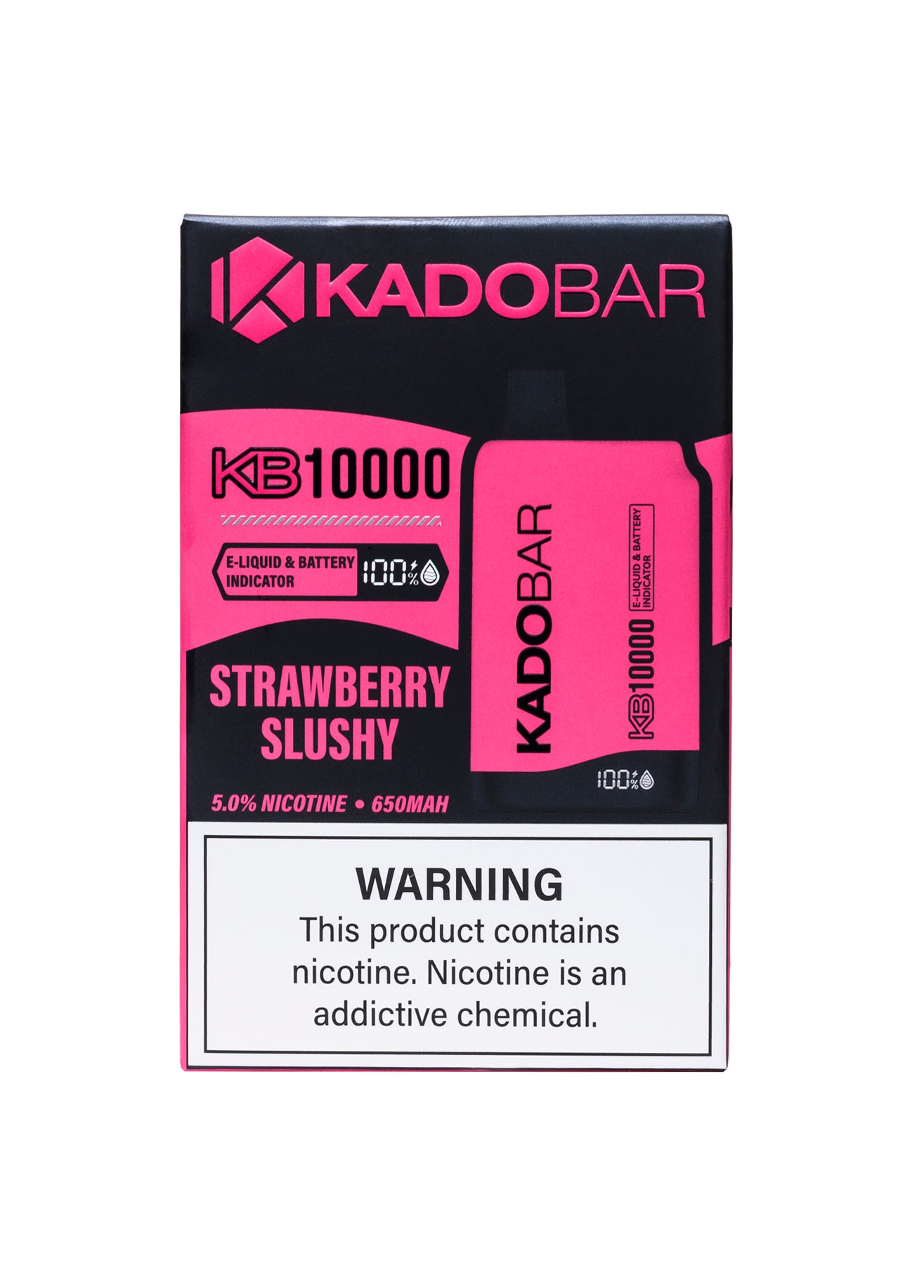 Kado Bar KB10000 Strawberry Slushy