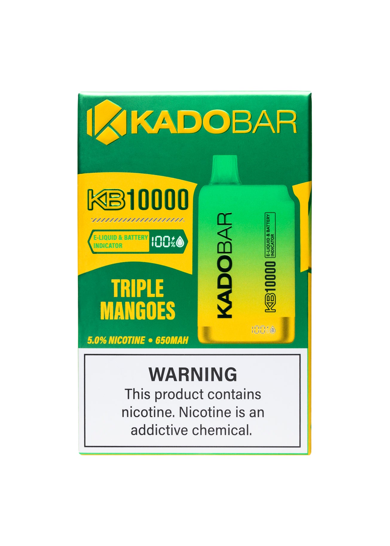 Kado Bar KB10000 Triple Mangoes