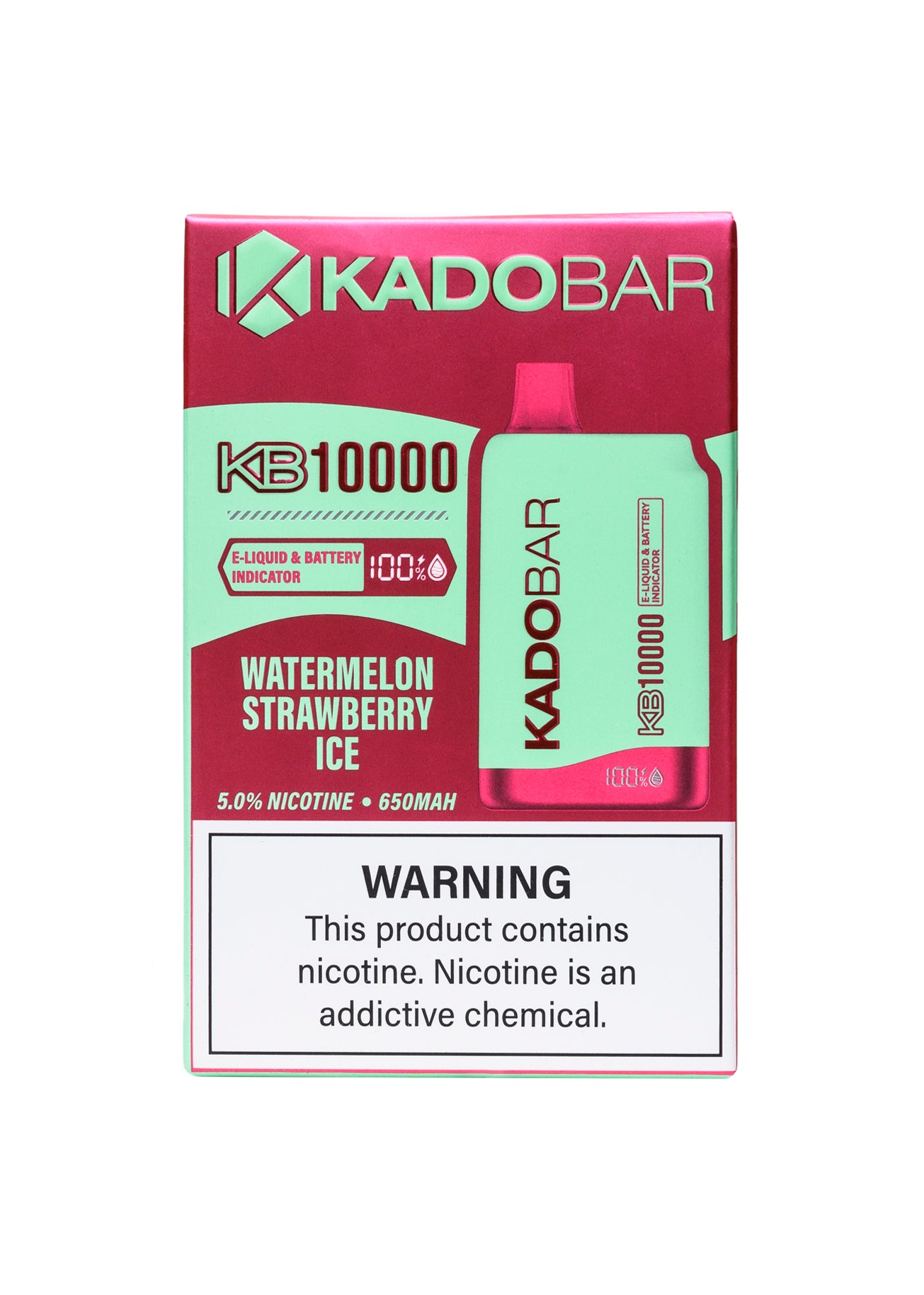 Kado Bar KB10000 Watermelon Strawberry Ice