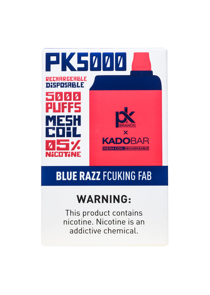 Kado Bar x Pod King PK5000 Blue Razz Fcuking Fab