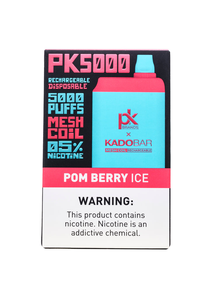 Kado Bar x Pod King PK5000 Pom Berry Ice