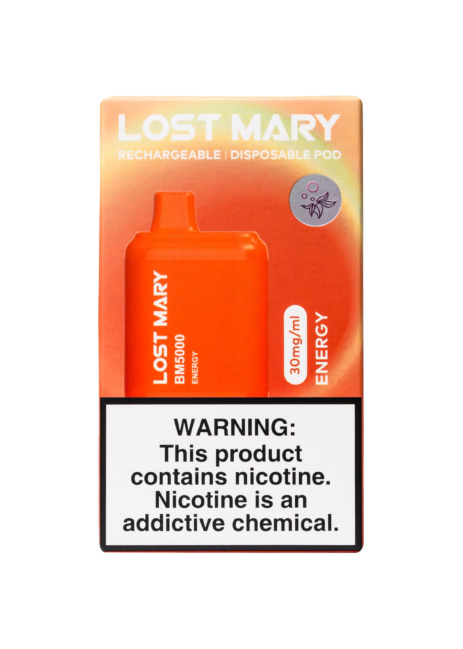 Lost Mary BM5000 Energy 3% | GetPop Lost Mary BM5000 Energy 3% | GetPop