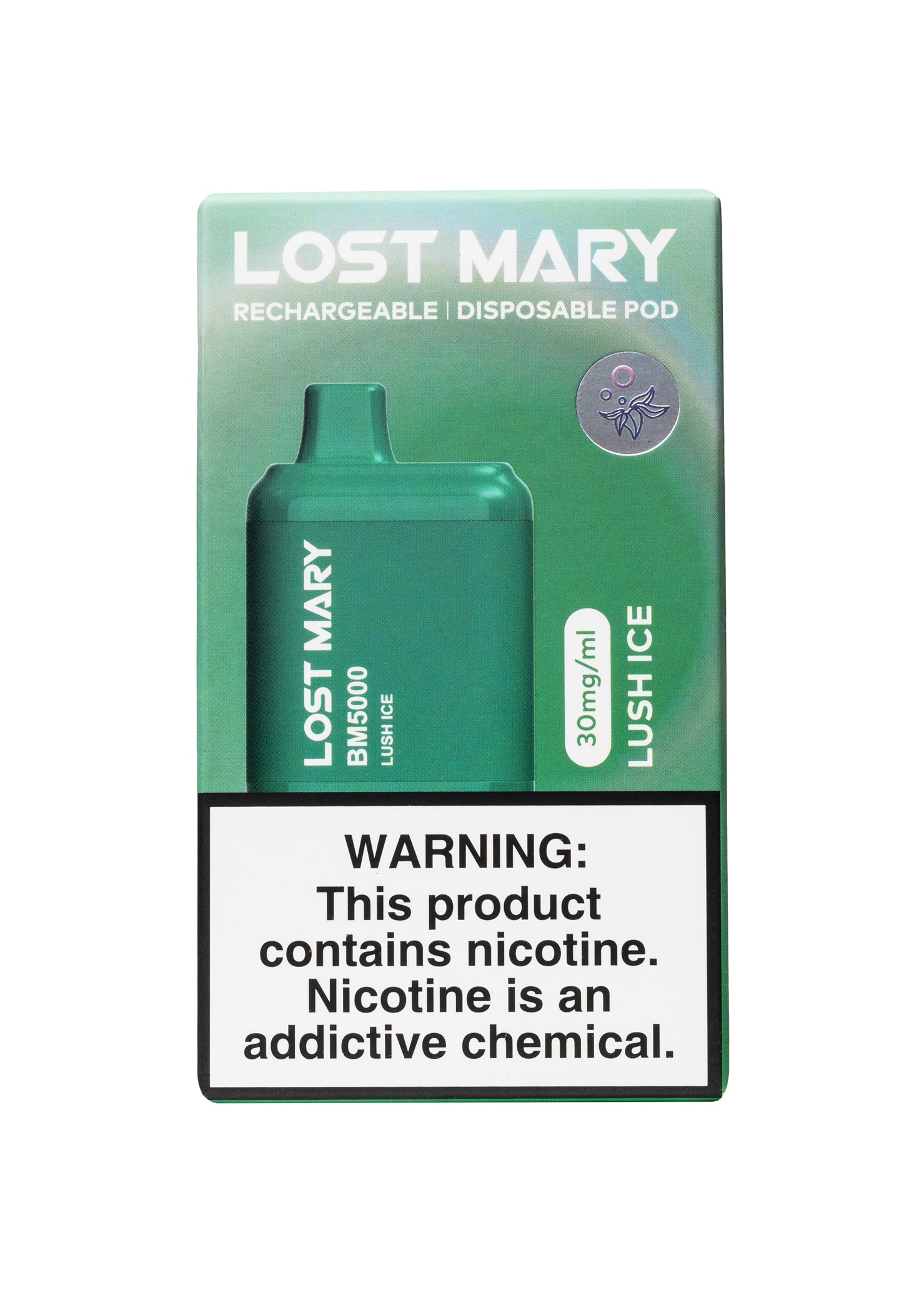 Lost Mary BM5000 Lush Ice 3% | GetPop Lost Mary BM5000 Lush Ice 3% | GetPop
