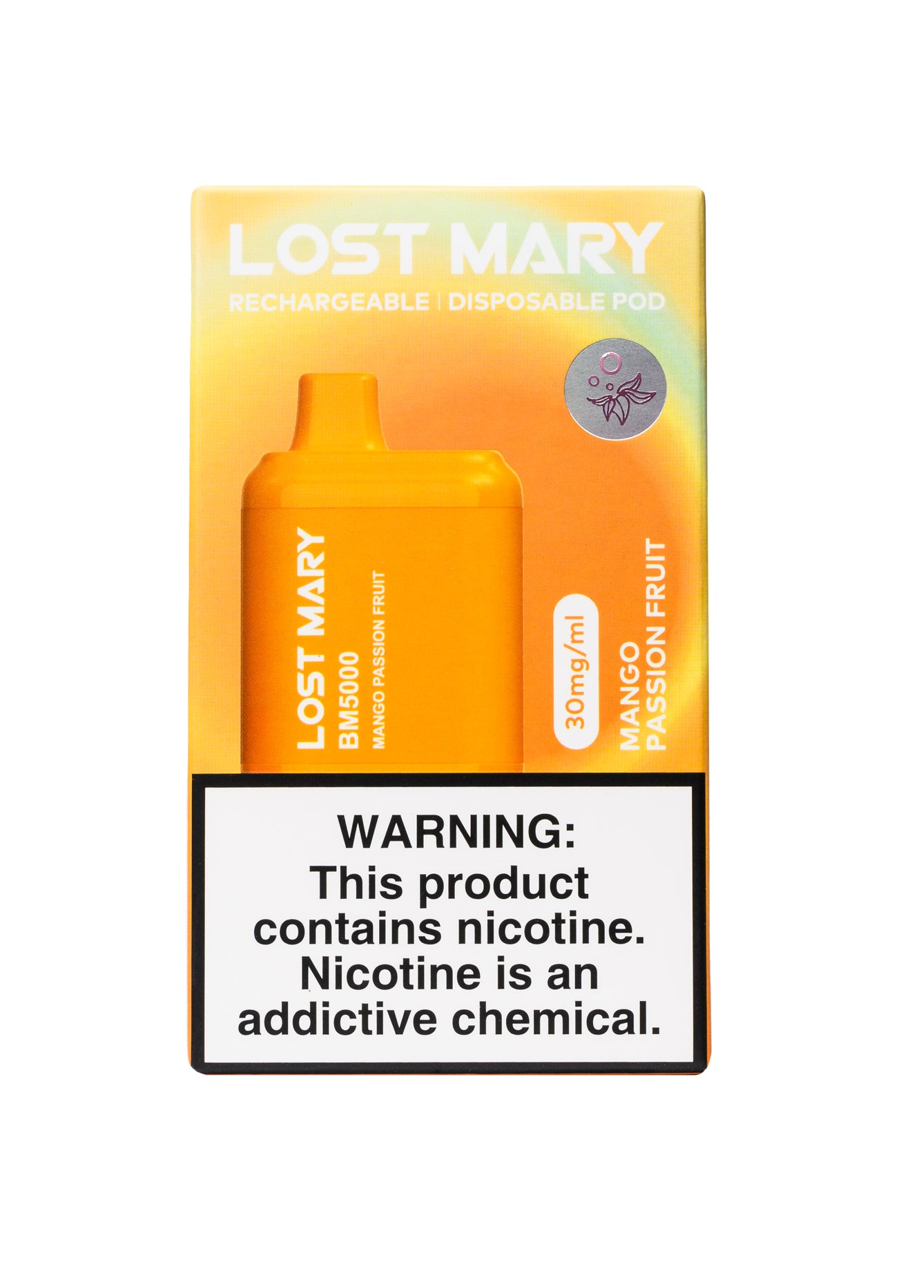 Lost Mary BM5000 Mango Passion Fruit 3%