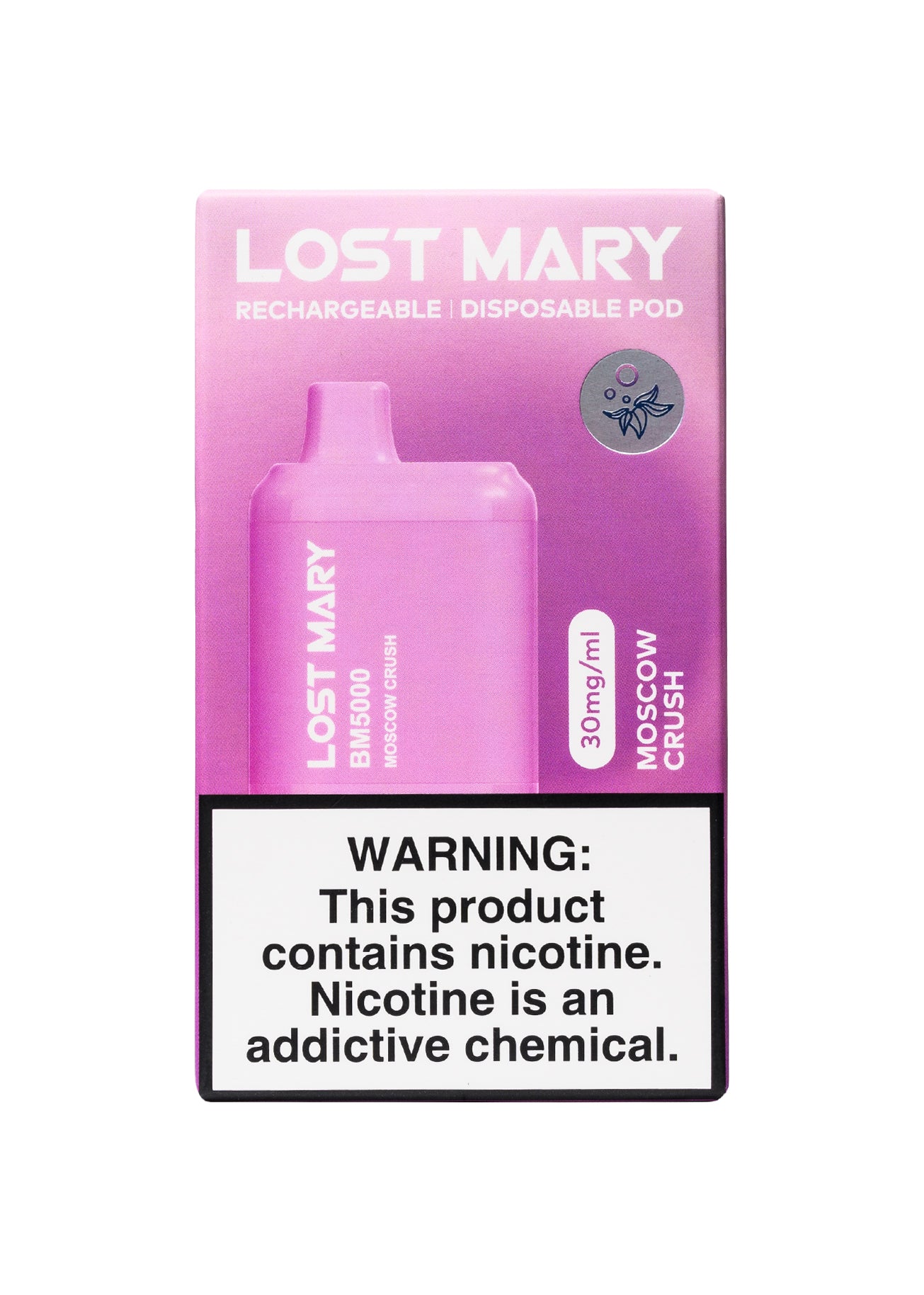 moscow crush lost mary flavor Lost Mary NERA 15K Summer Grape Prefilled Pod