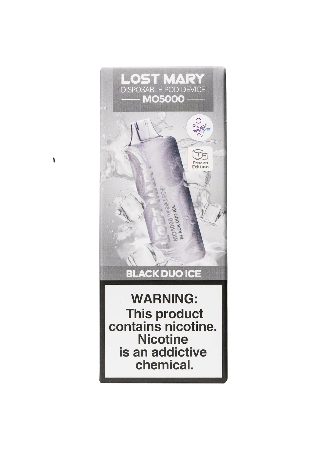 Lost Mary MO5000 Black Duo Ice | GetPop Lost Mary MO5000 Black Duo Ice | GetPop