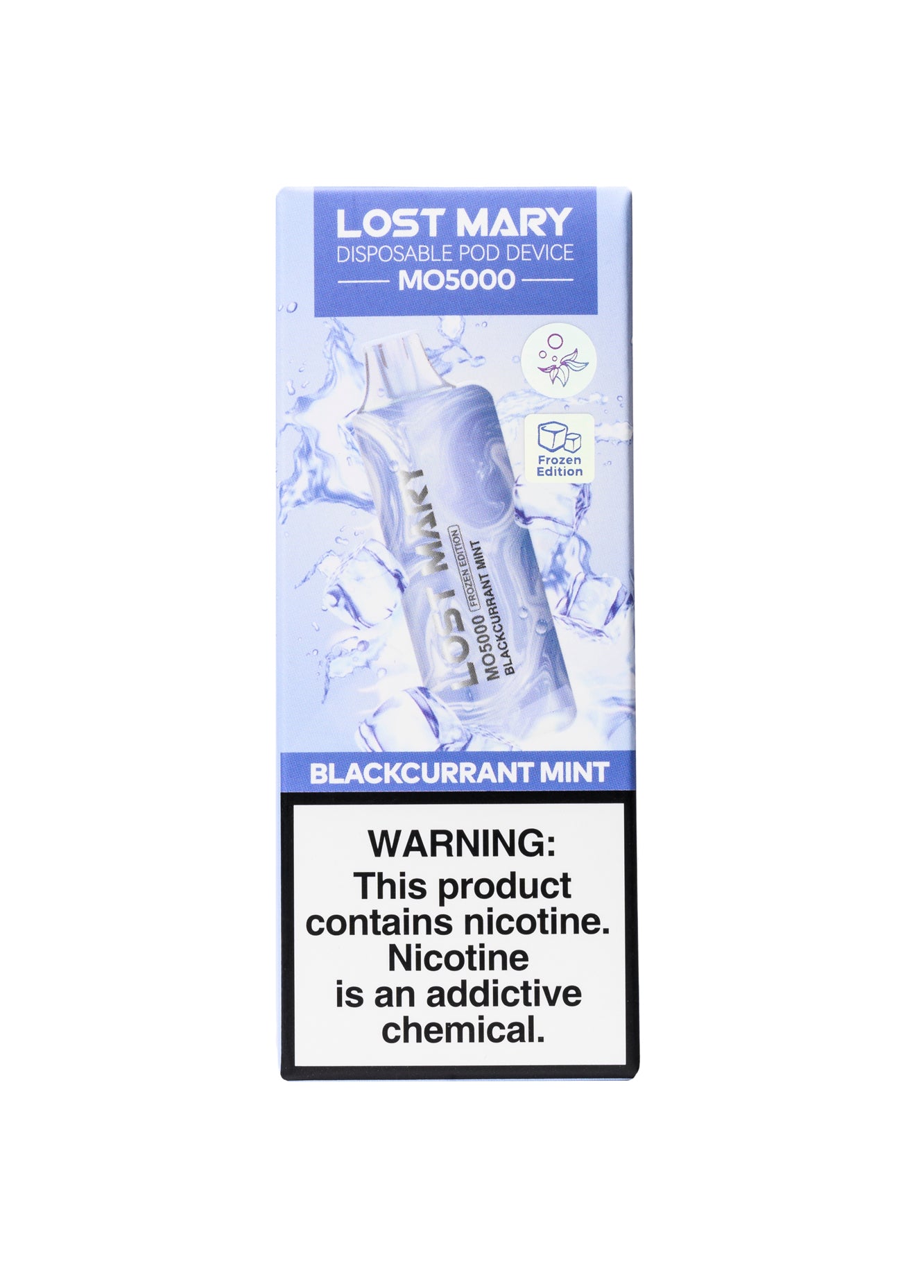 elf bar vape uk Black Duo Ice Lost Mary MO5000 Disposable Vape main image 1