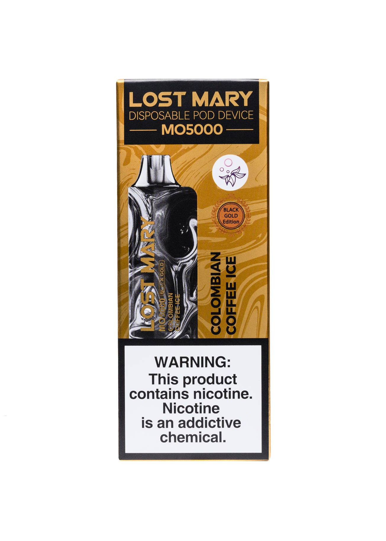 Lost Mary MO5000 Colombian Coffee Ice | GetPop Lost Mary MO5000 Colombian Coffee Ice | GetPop