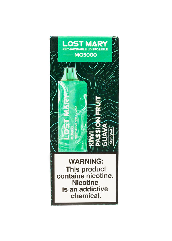 Lost Mary MO5000 Kiwi Passion Fruit Guava GetPop