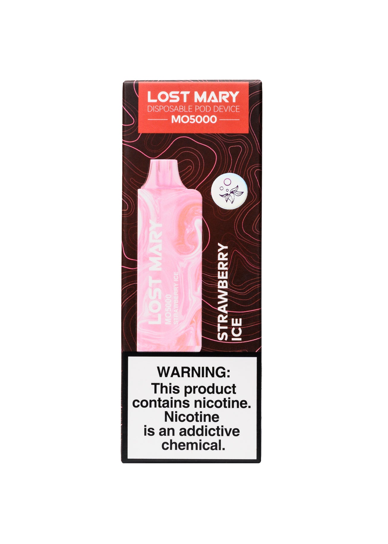 Lost Mary MO5000 Strawberry Ice | GetPop Lost Mary MO5000 Strawberry Ice | GetPop