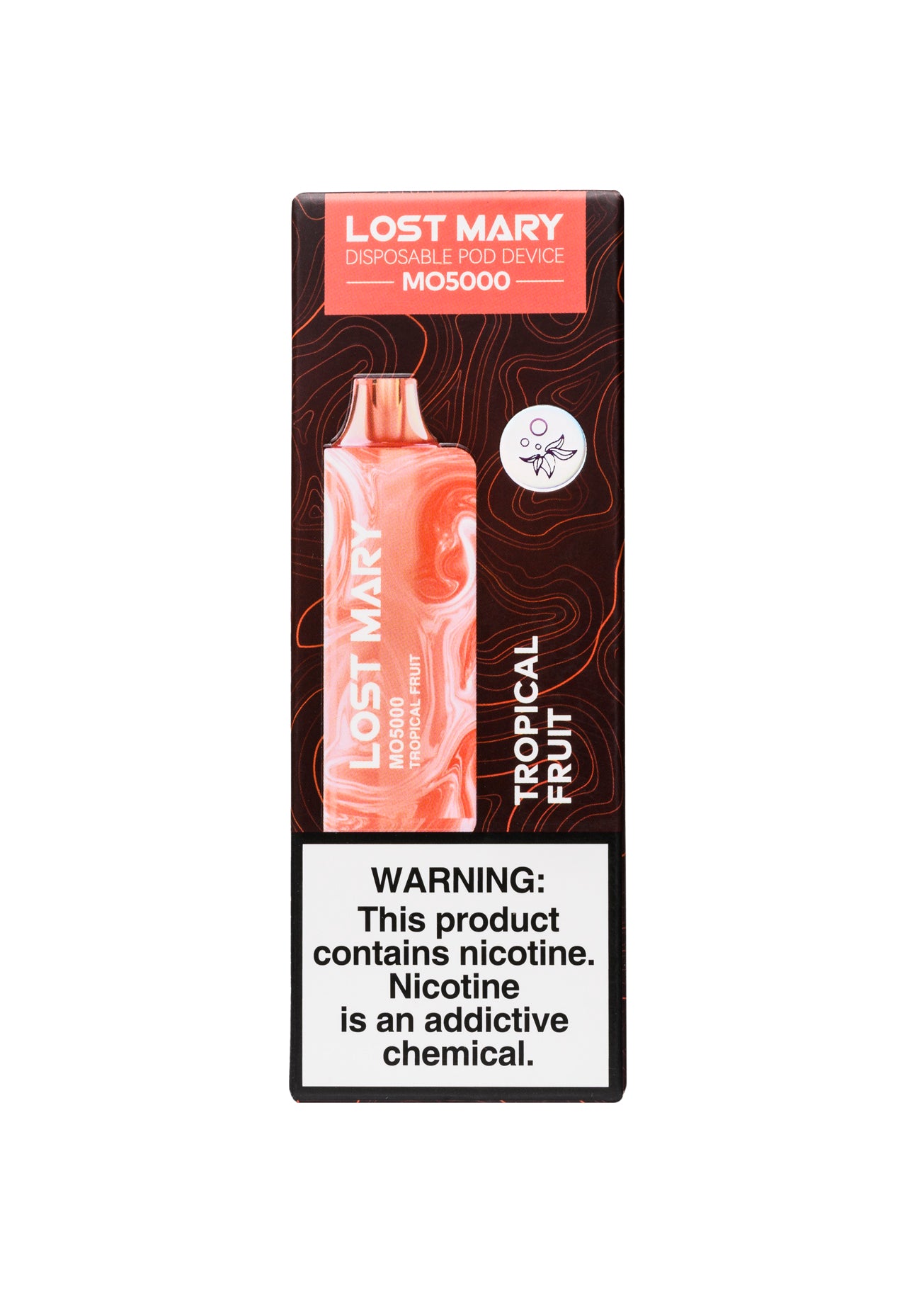 lost mary mo5000 tropical fruit Lost Mary MO5000 Disposable Vape