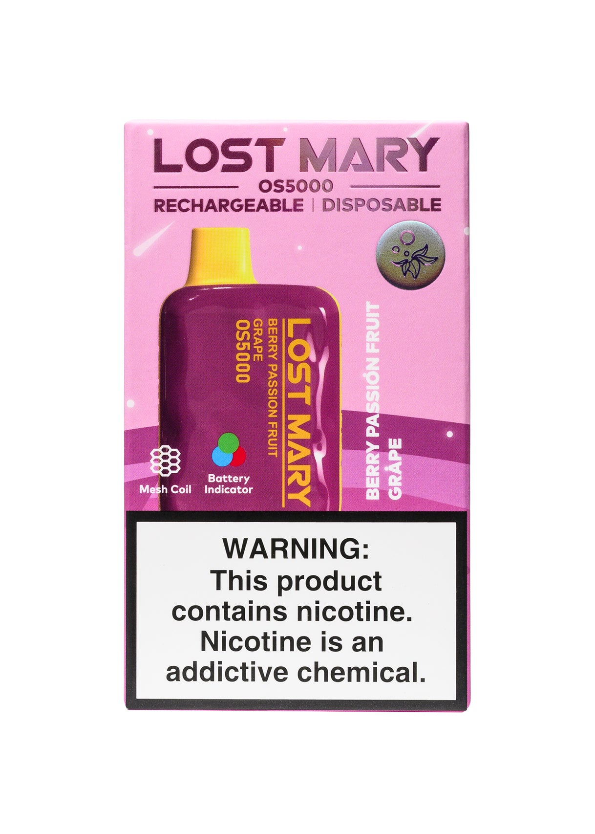 Lost Mary OS5000 Berry Passion Fruit Grape