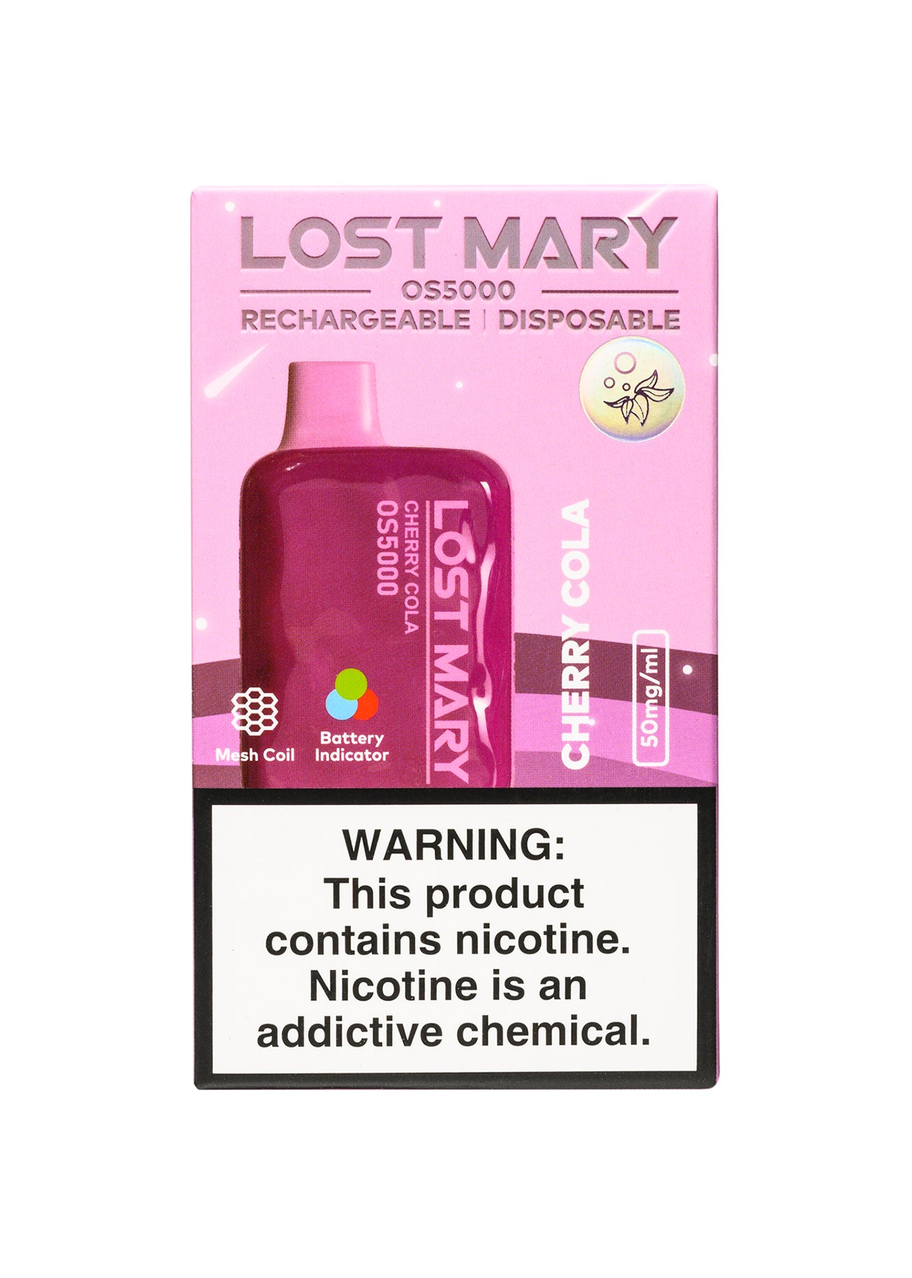 Lost Mary OS5000 Cherry Cola | GetPop Lost Mary OS5000 Cherry Cola | GetPop