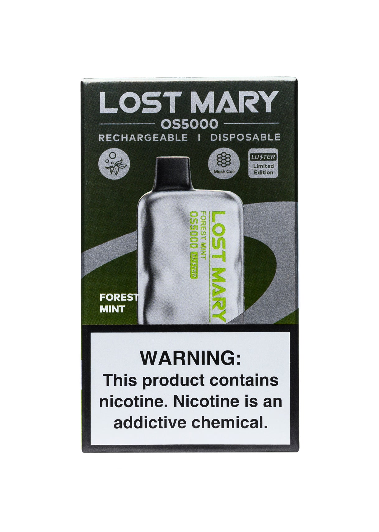 Lost Mary OS5000 4% Forest Mint 4% | GetPop Lost Mary OS5000 4% Forest Mint 4% | GetPop