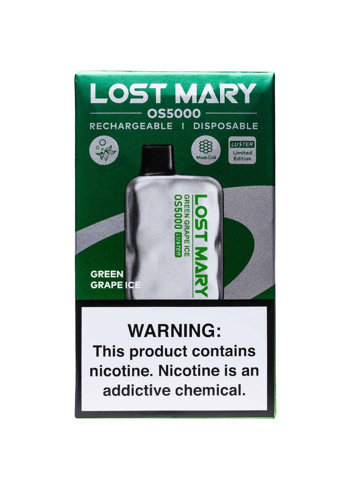 Lost Mary OS5000 Green Grape Ice