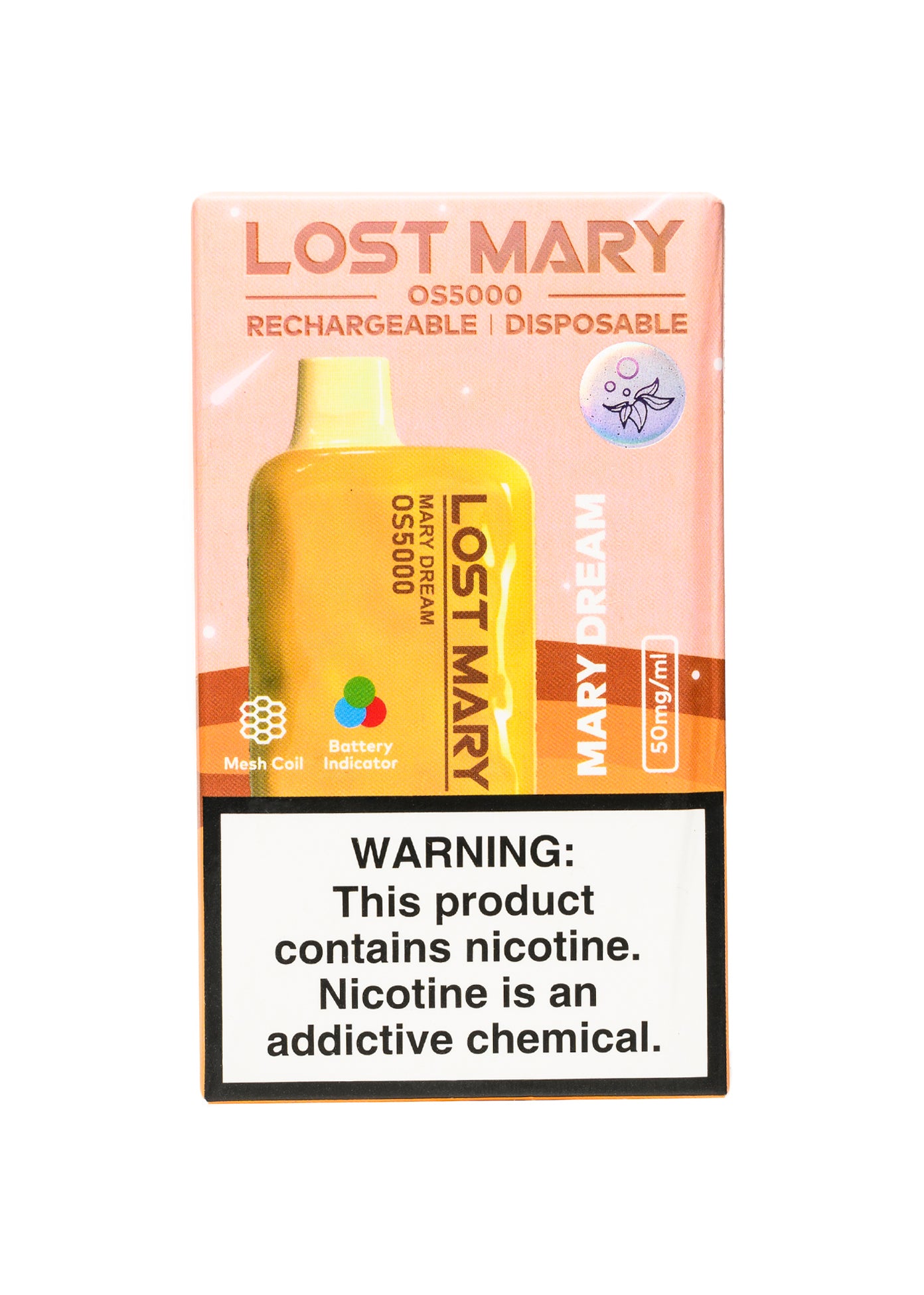 Lost Mary OS5000 Mary Dream (Mango Pina Colada) | GetPop Lost Mary OS5000 Mary Dream (Mango Pina Colada) | GetPop