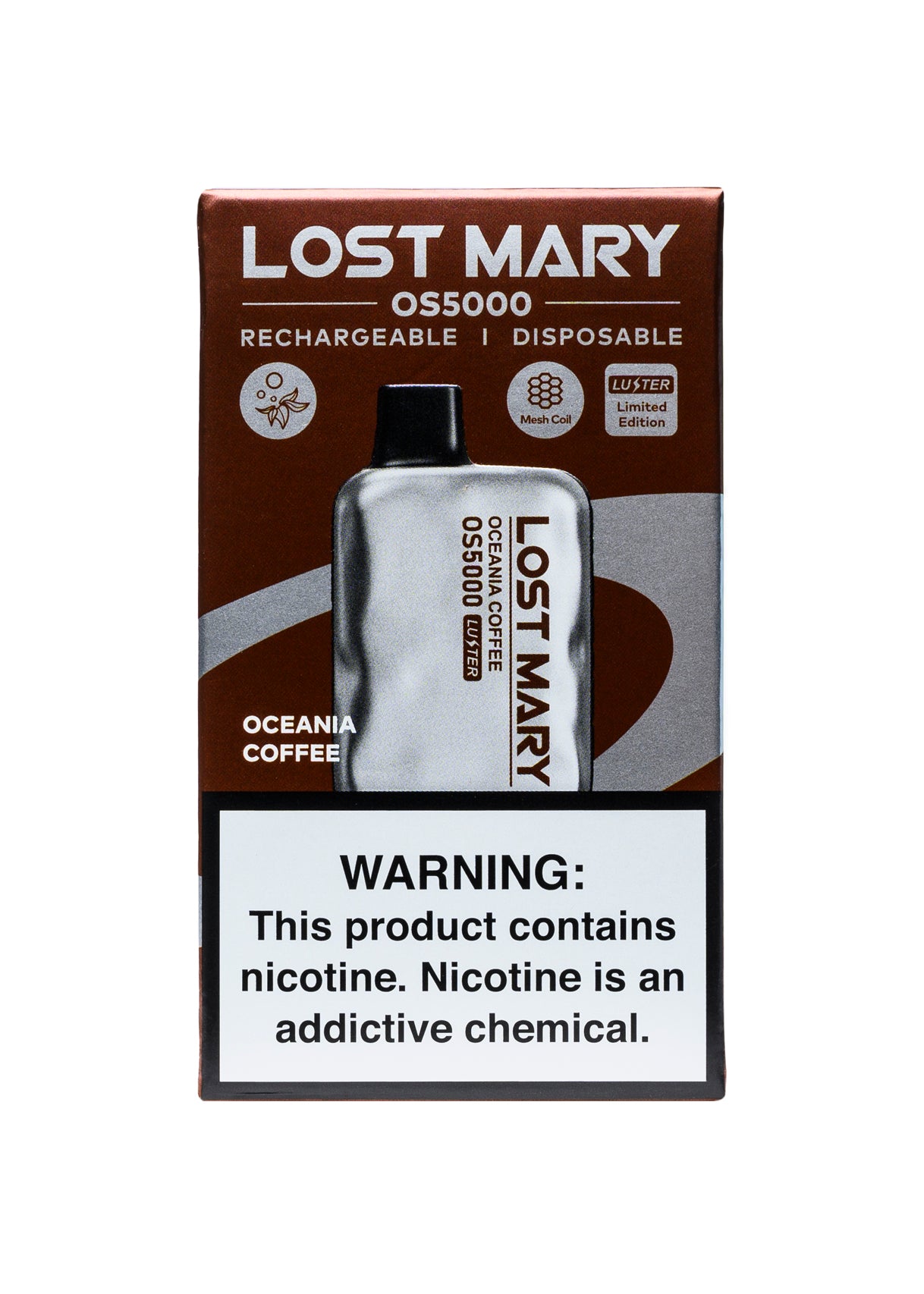 Lost Mary OS5000 Oceania Coffee | GetPop Lost Mary OS5000 Oceania Coffee | GetPop