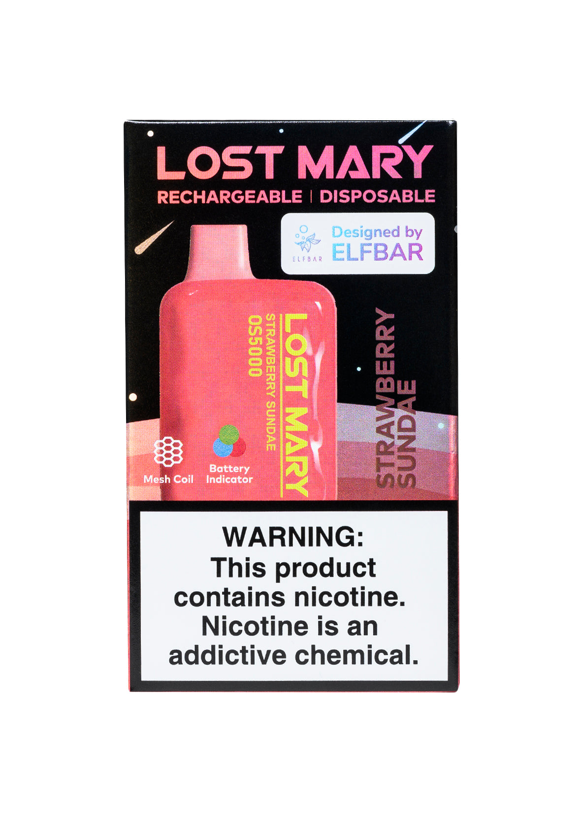elf bar vape uk Sour Strawberry Dragon Lost Mary MO20000 PRO Vape main image 0