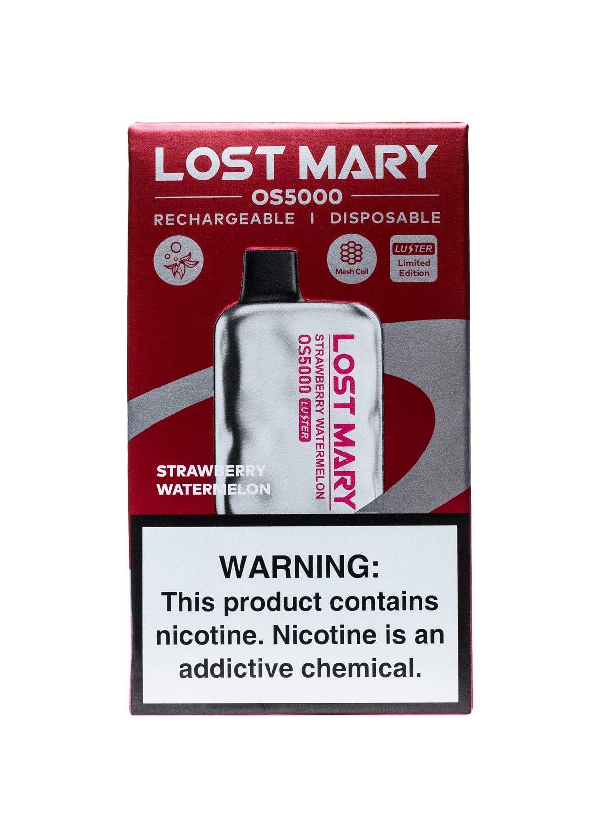 lost mary os5000 strawberry ice 20mg Lost Mary 4 in 1 Vape Kit - 3 For £30 - Free Shipping main image 0