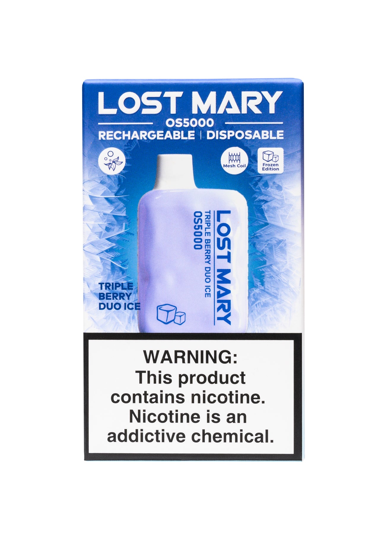 elf bar vape uk Lemon Mint Frozen Edition Lost Mary OS5000 Disposable Vape