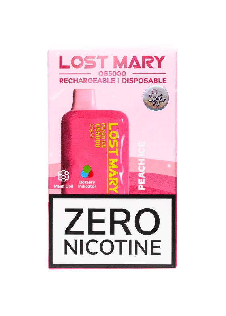 Lost Mary OS5000 ZERO Peach Ice 0%