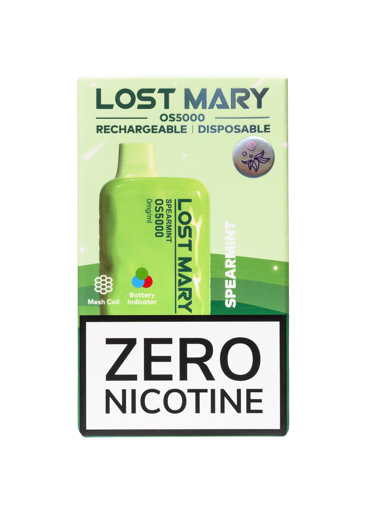 Lost Mary OS5000 ZERO Spearmint 0%