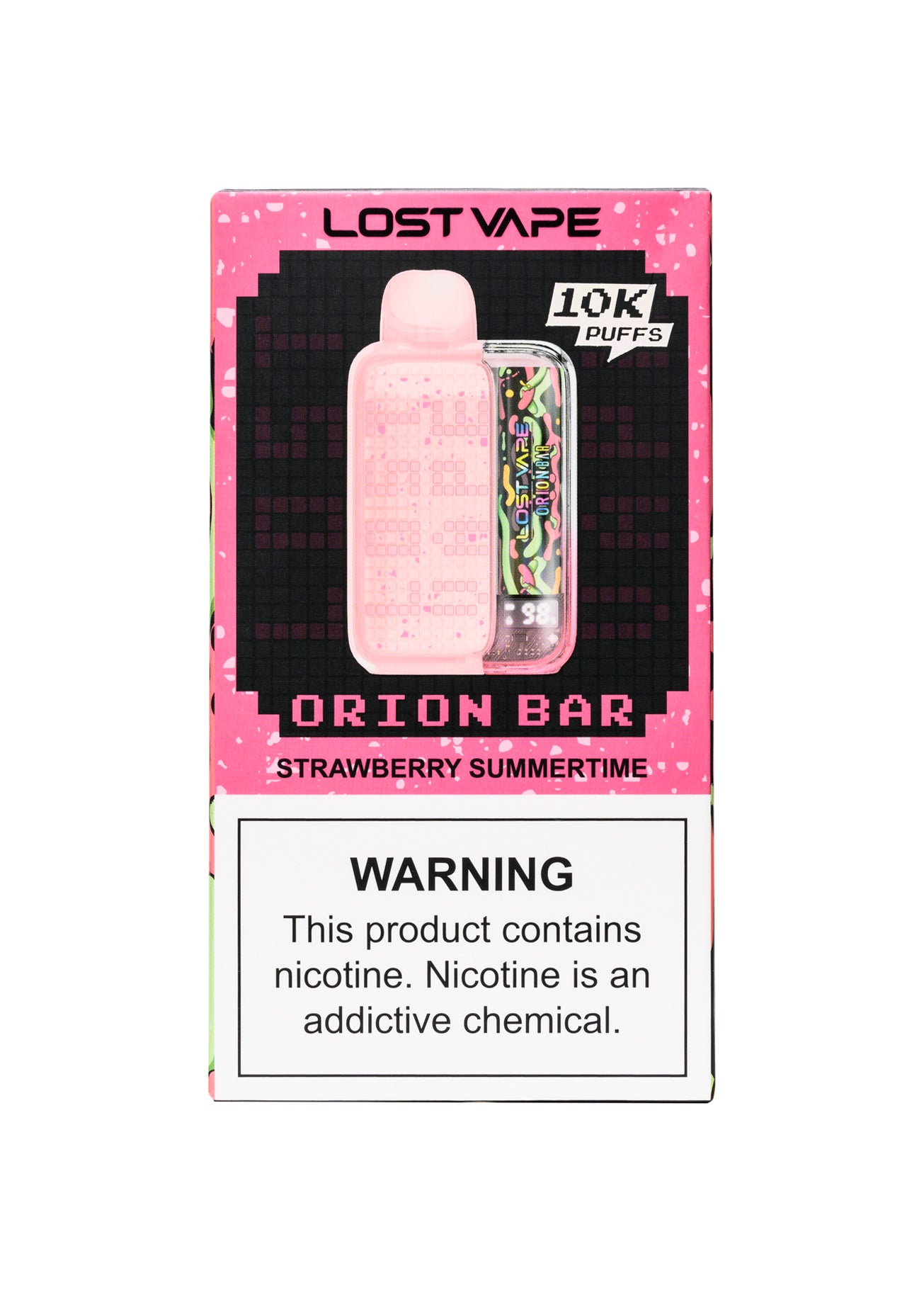 Lost Vape Orion Bar 10000 Strawberry Summertime | GetPop Lost Vape Orion Bar 10000 Strawberry Summertime | GetPop