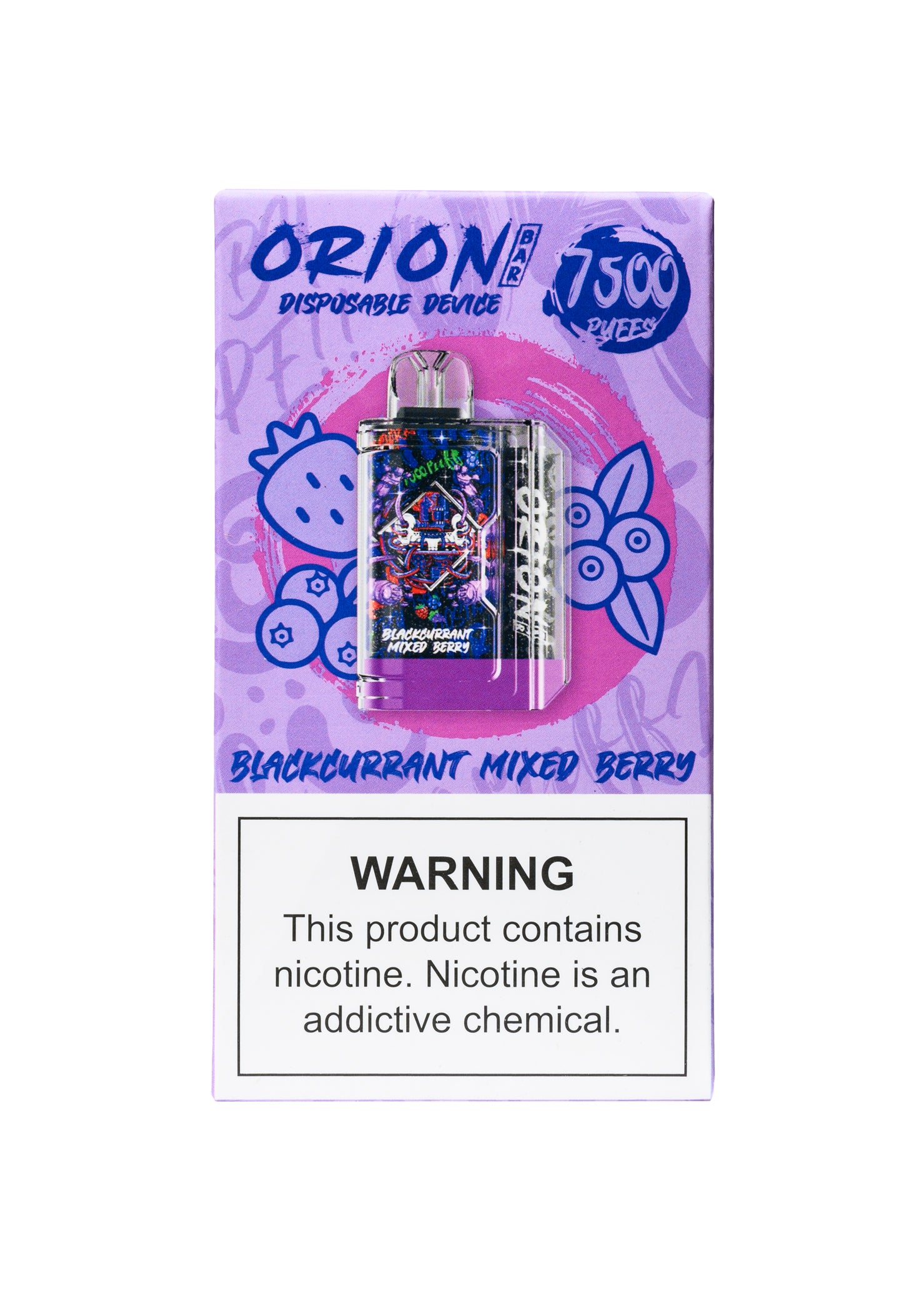 Lost Vape Orion Bar 7500 Blackcurrant Mixed Berry | GetPop Lost Vape Orion Bar 7500 Blackcurrant Mixed Berry | GetPop