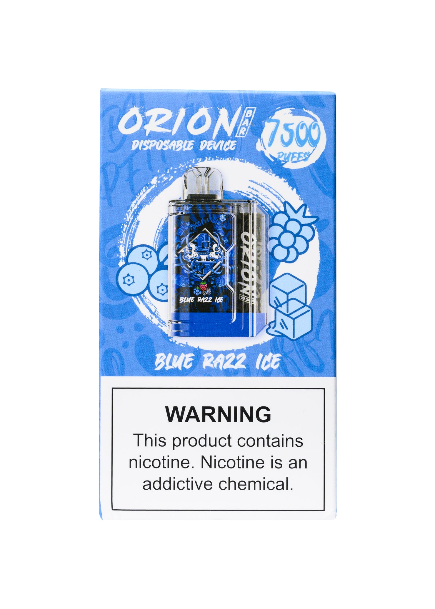 Lost Vape Orion Bar 7500 Blue Razz Ice