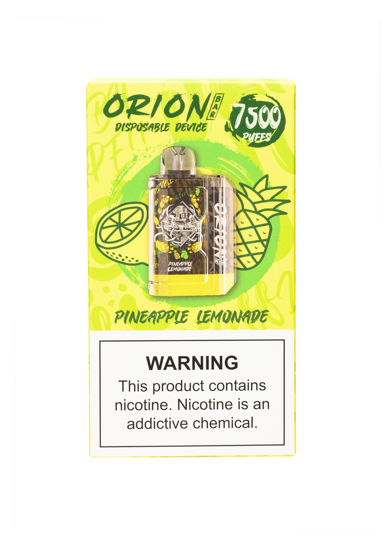lost vape orion bar pineapple lemonade Pineapple Lemonade Orion Bar 10000 Wholesale Vape main image 1